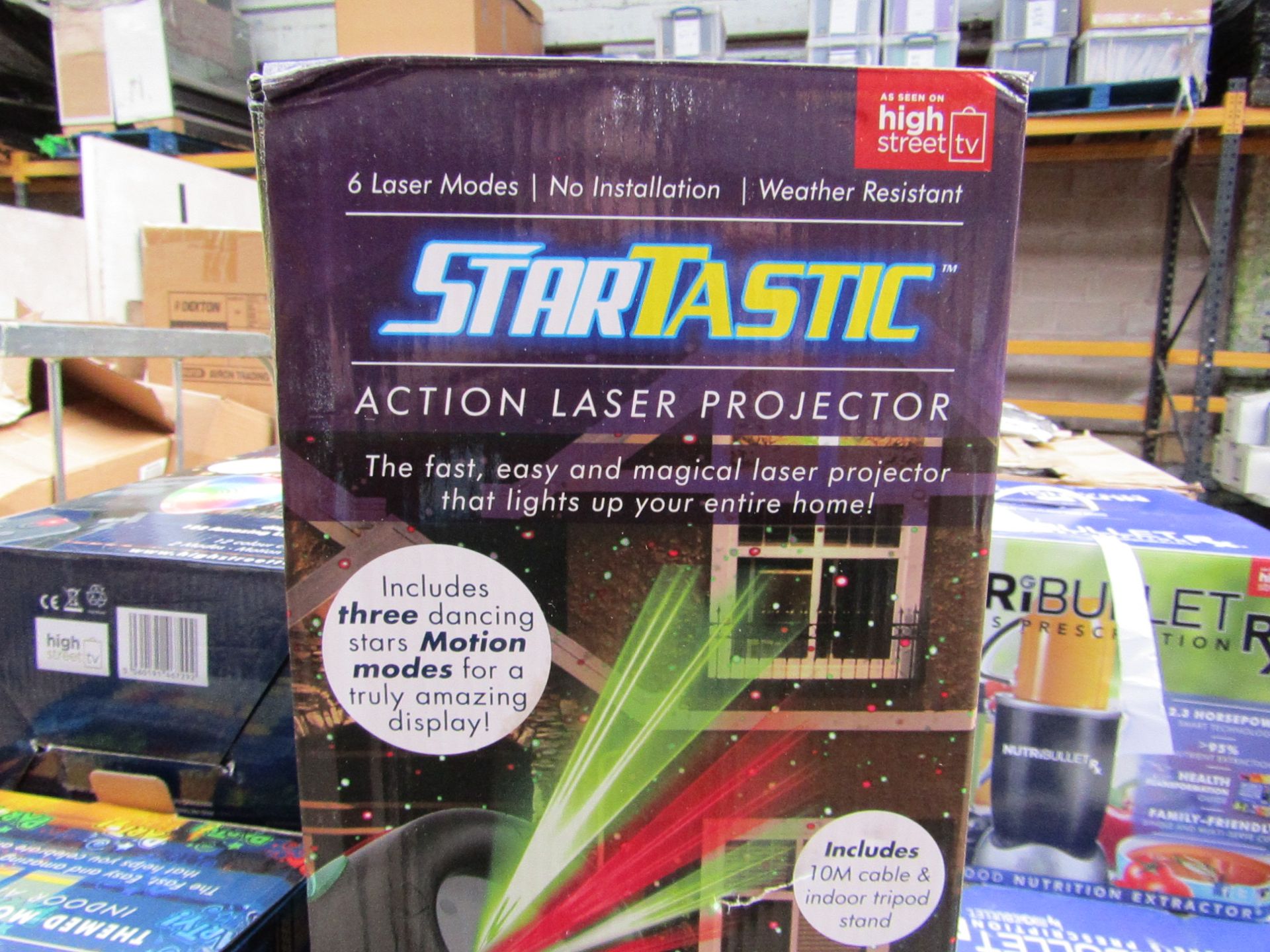 | 16x | STARTASTIC ACTION LASER PROJECTORS | UNTESTED & BOXED | NO ONLINE RE-SALE | SKU - | RRP £