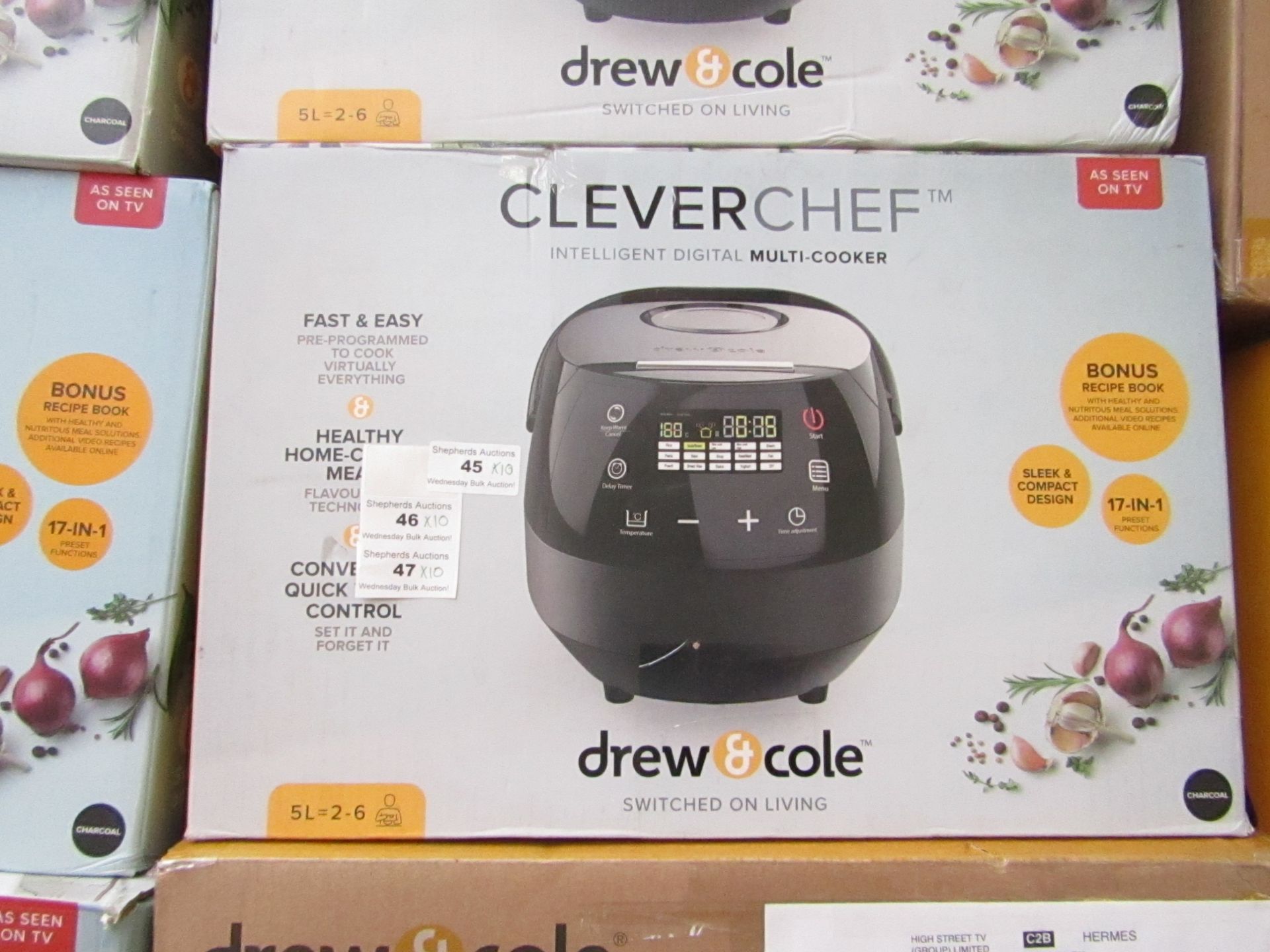 | 10x | DREW&COLE CLEVERCHEF | UNCHECKED AND BOXED | NO ONLINE RE-SALE | SKU C5060541511682 | RRP £