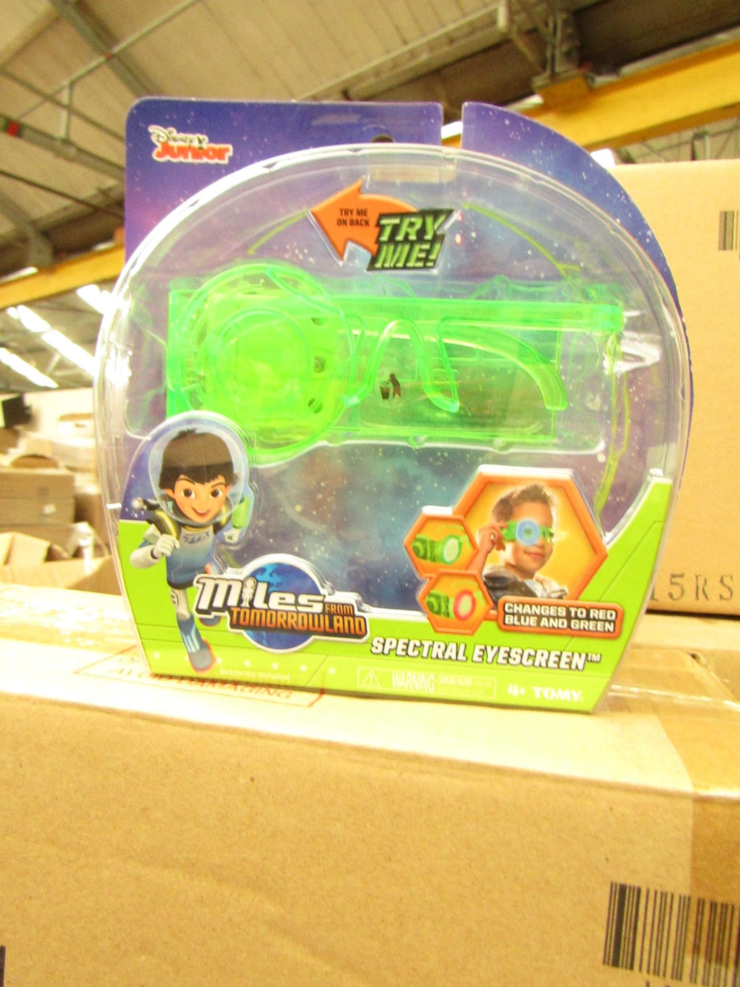 4x Miles from Tomorrowland spectral eyescreen, new and boxed.