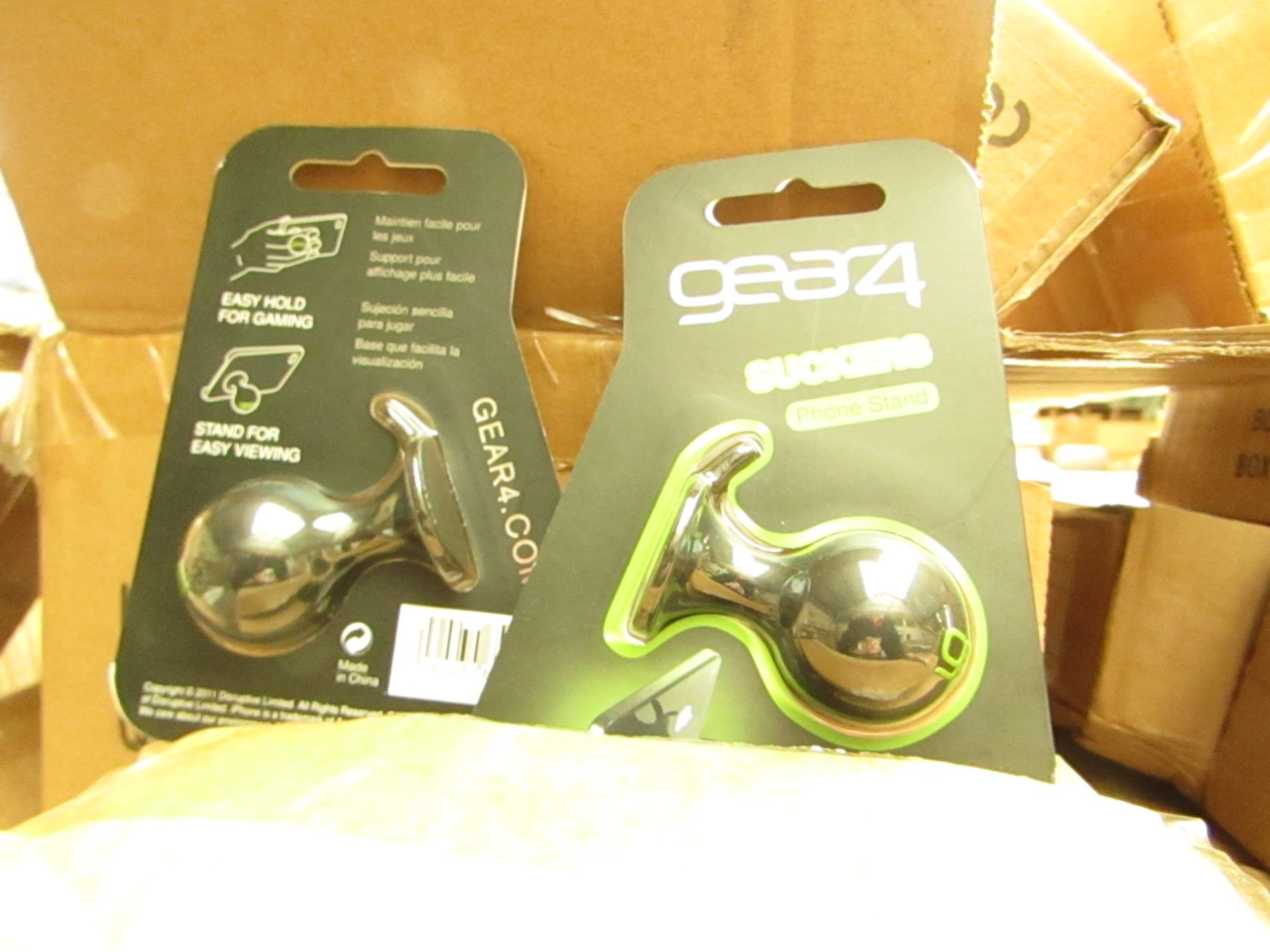 10x Gear 4 phone stands, new and boxed.