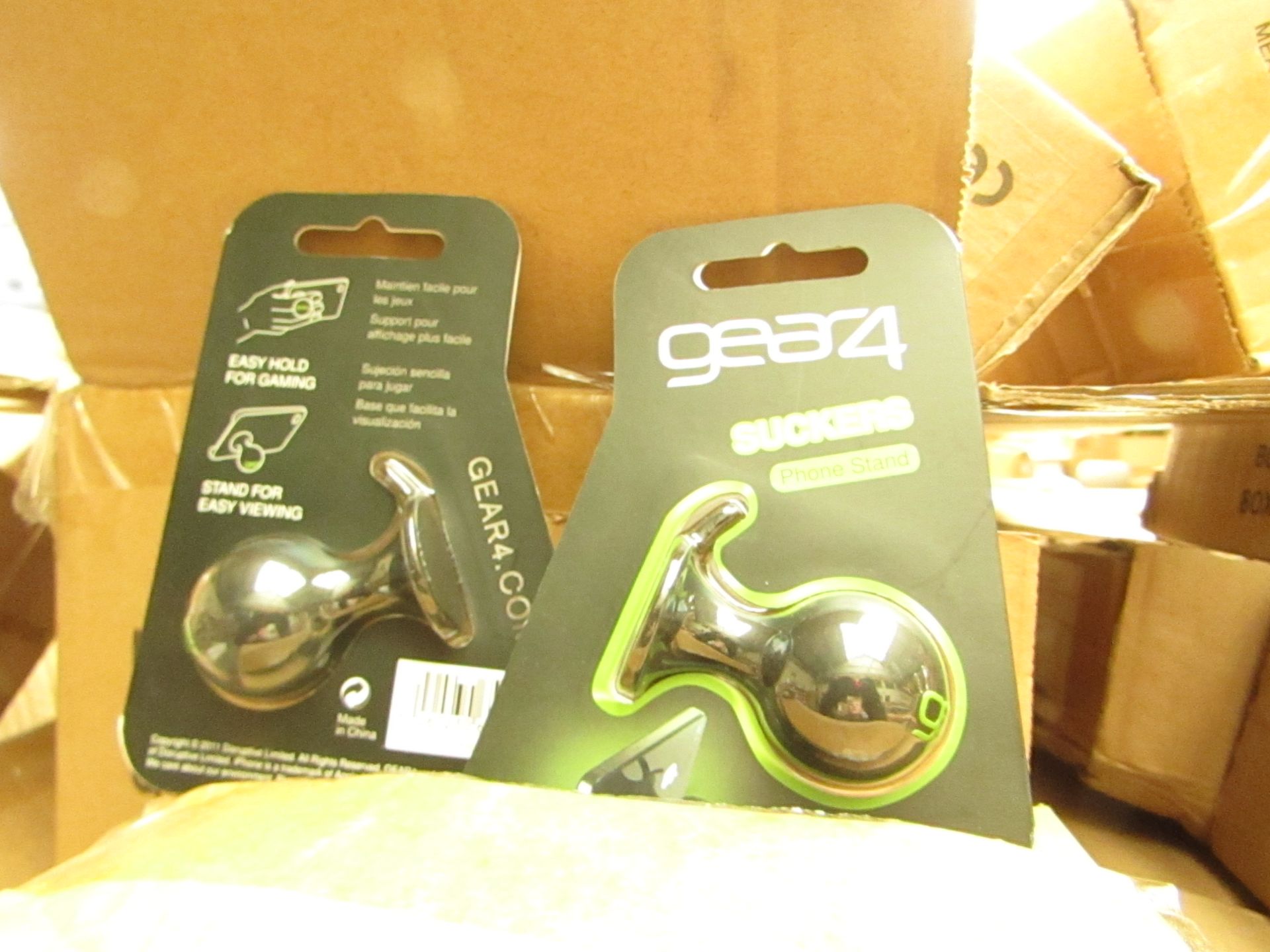 10x Gear 4 phone stands, new and boxed.