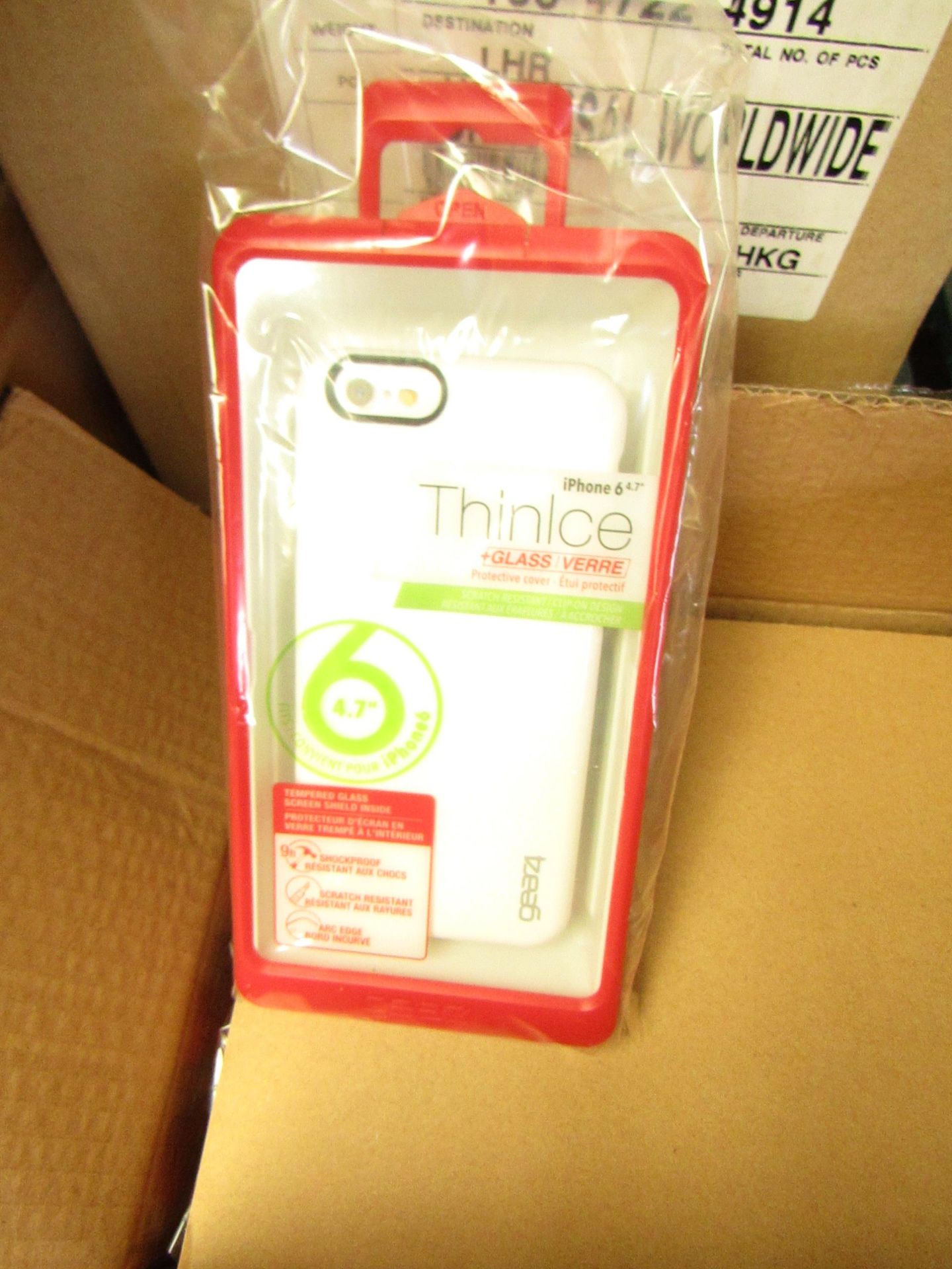 12x Gear4 - Thin Ice Iphone 6 Case's - All Packaged & Boxeed.