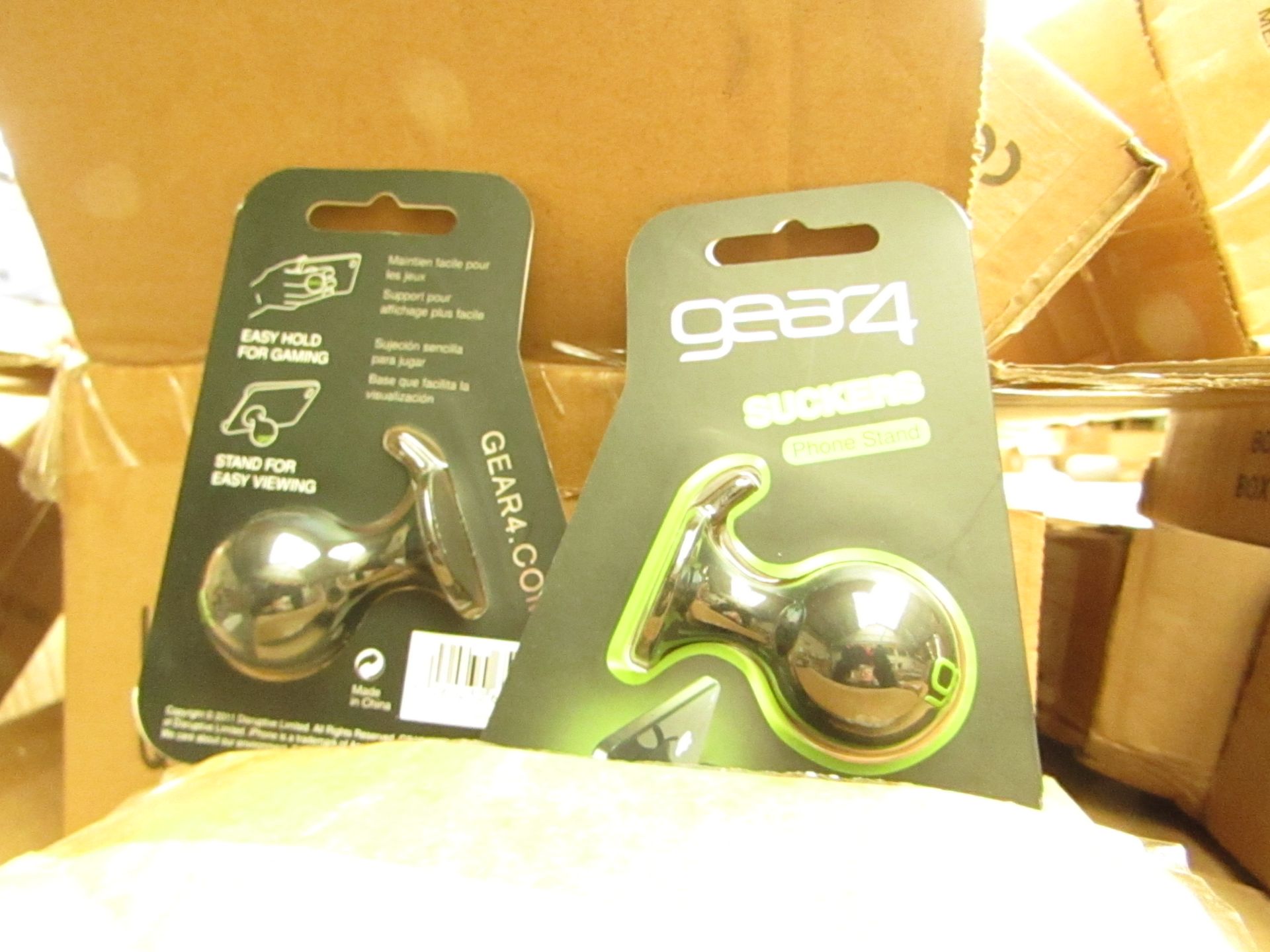 10x Gear 4 phone stands, new and boxed.