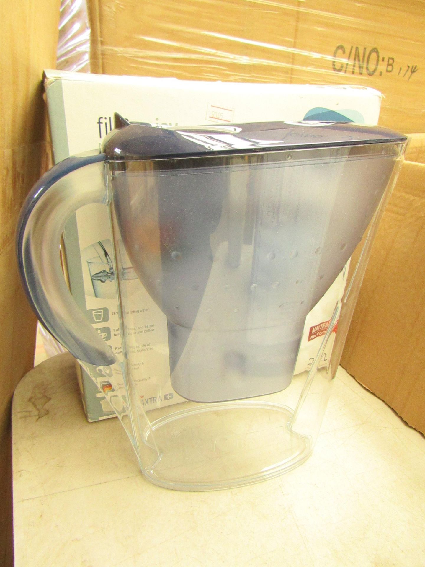 Brita Marella water filter jug, unchecked and boxed