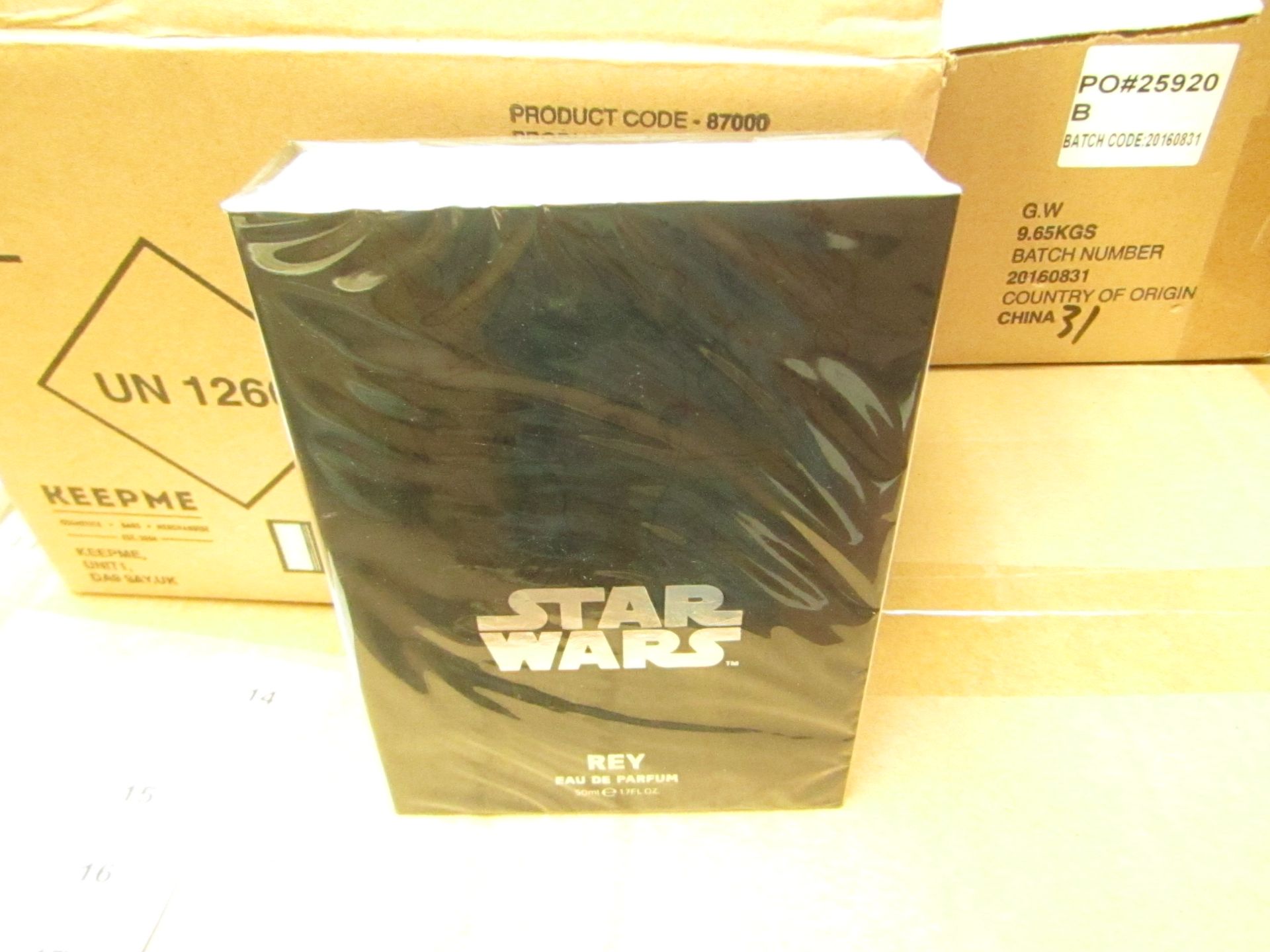 Box of 24x StarWars - REY Eau de Parfum - New & Boxed.