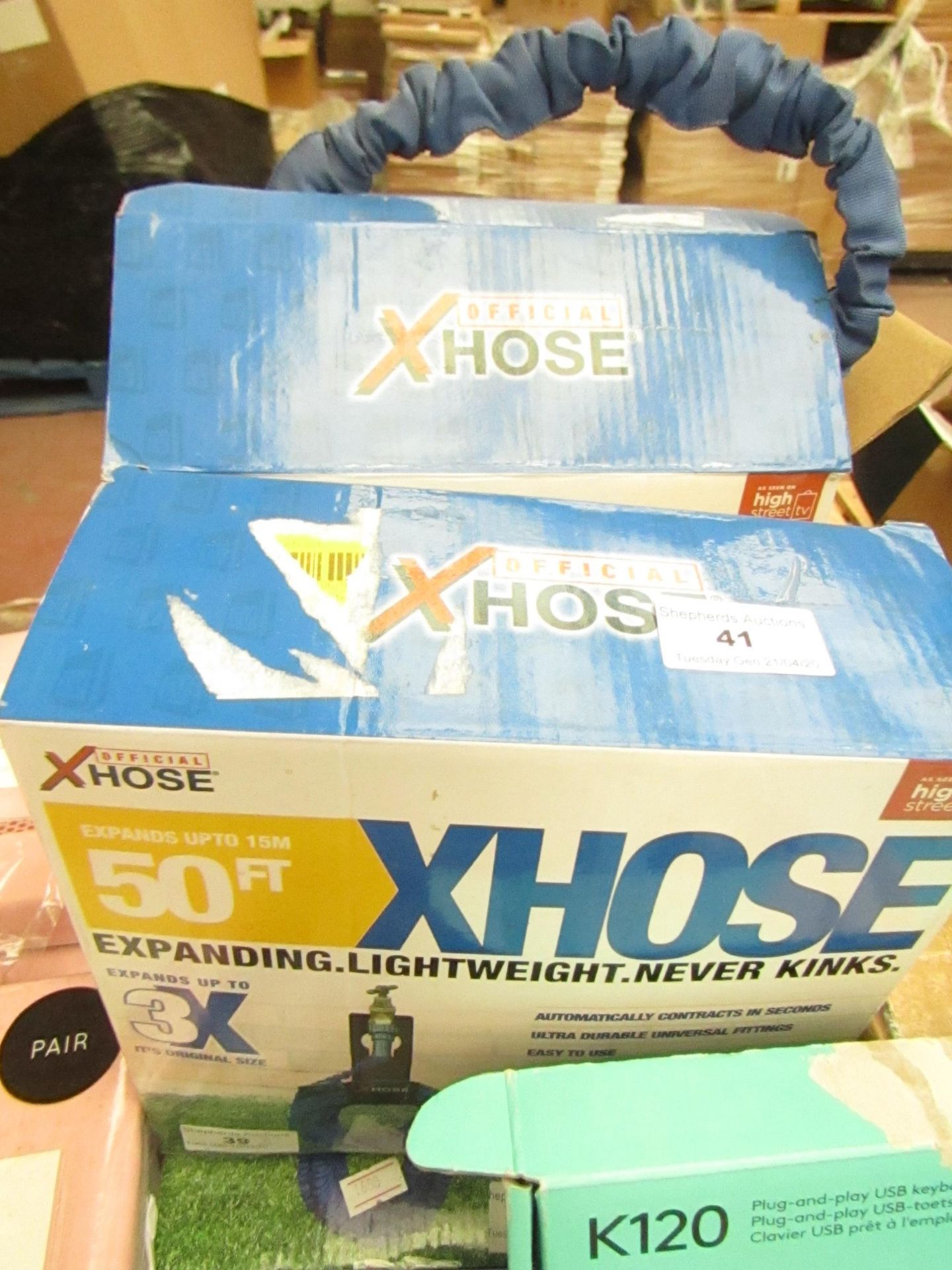 | 3X | XHOSE 50FT | UNCHECKED AND BOXED | NO ONLINE RE-SALE | SKU C5060191461078 | RRP £29:99 |