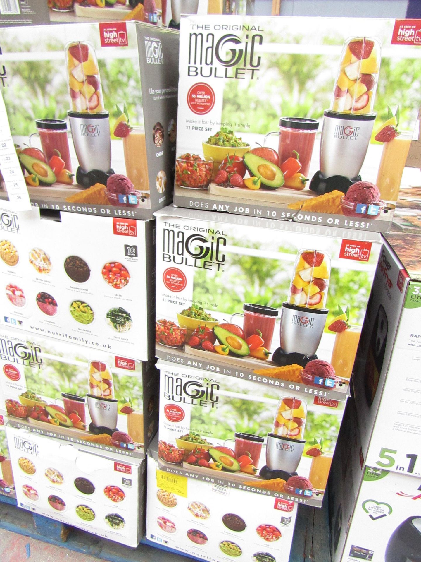 | 10X | MAGIC BULLET 11 PIECE SET | UNCHECKED AND BOXED | NO ONLINE RE-SALE | SKU 5060191467360|