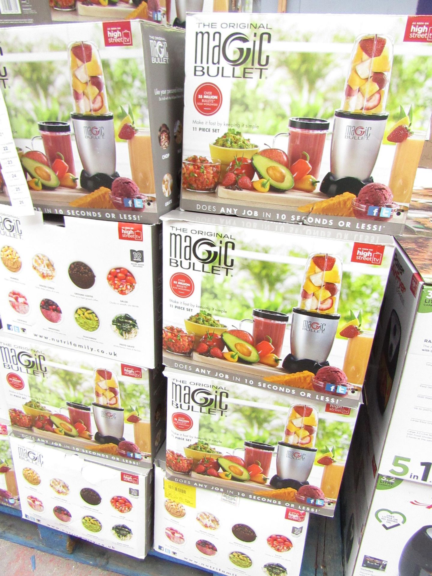 | 10X | MAGIC BULLET 11 PIECE SET | UNCHECKED AND BOXED | NO ONLINE RE-SALE | SKU 5060191467360|