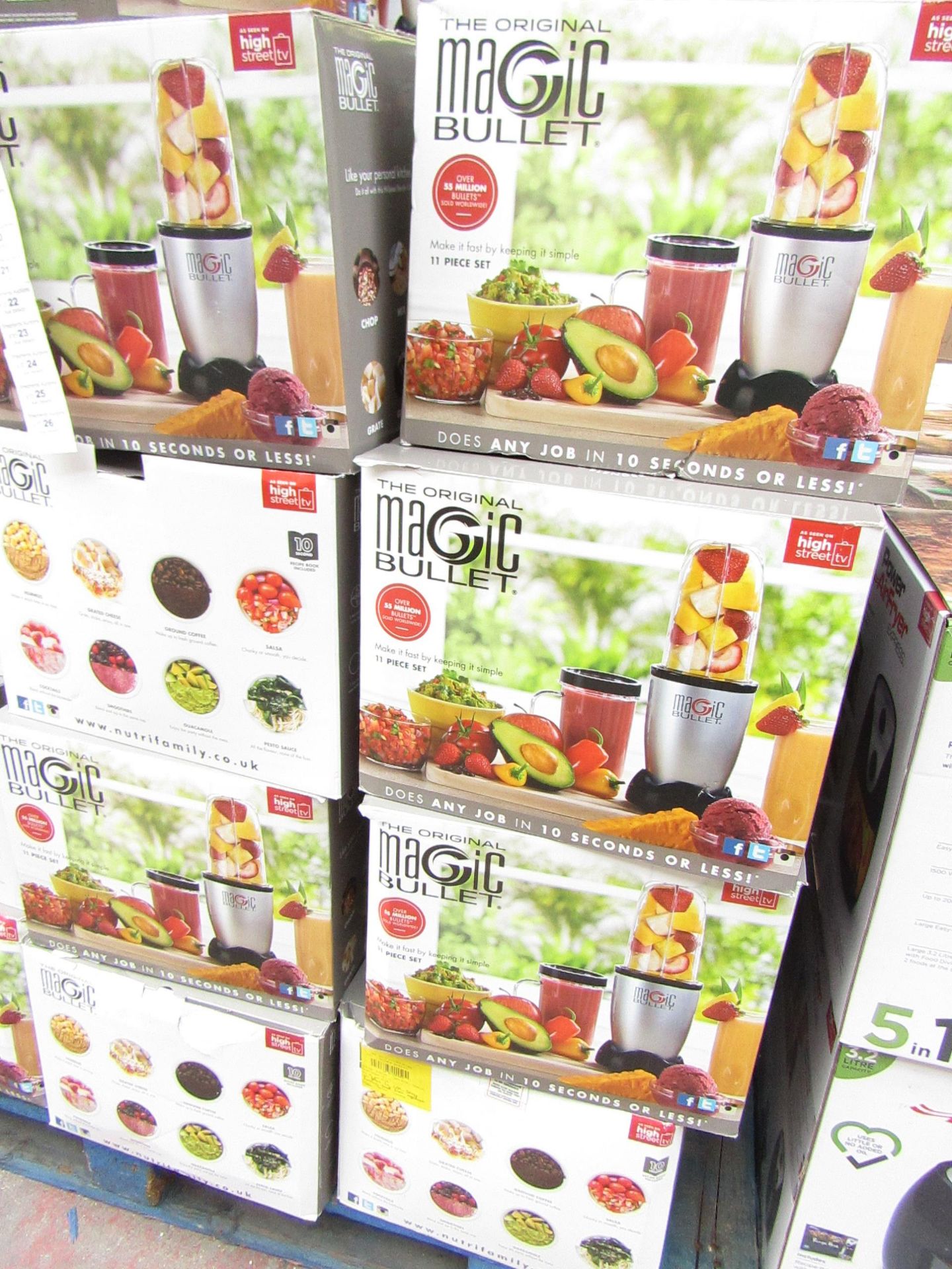 | 10X | MAGIC BULLET 11 PIECE SET | UNCHECKED AND BOXED | NO ONLINE RE-SALE | SKU 5060191467360|