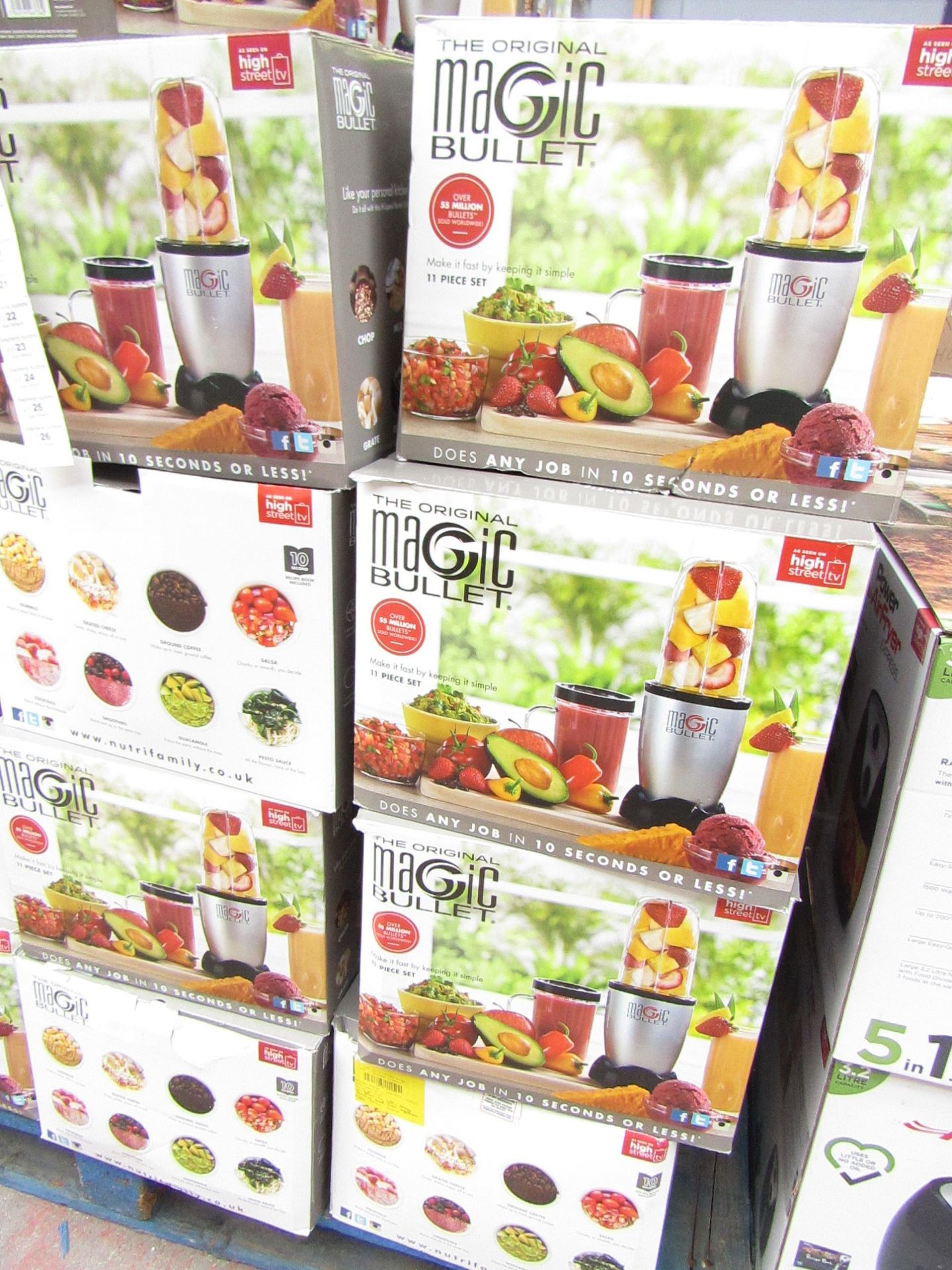 | 10X | MAGIC BULLET 11 PIECE SET | UNCHECKED AND BOXED | NO ONLINE RE-SALE | SKU 5060191467360|