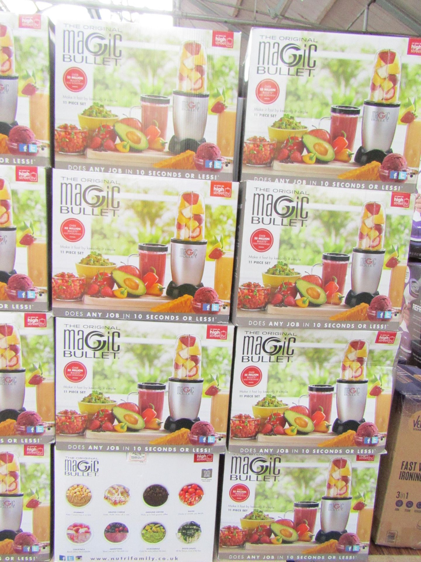 | 10X | MAGIC BULLET 11 PIECE SET | UNCHECKED AND BOXED | NO ONLINE RE-SALE | SKU 5060191467360|