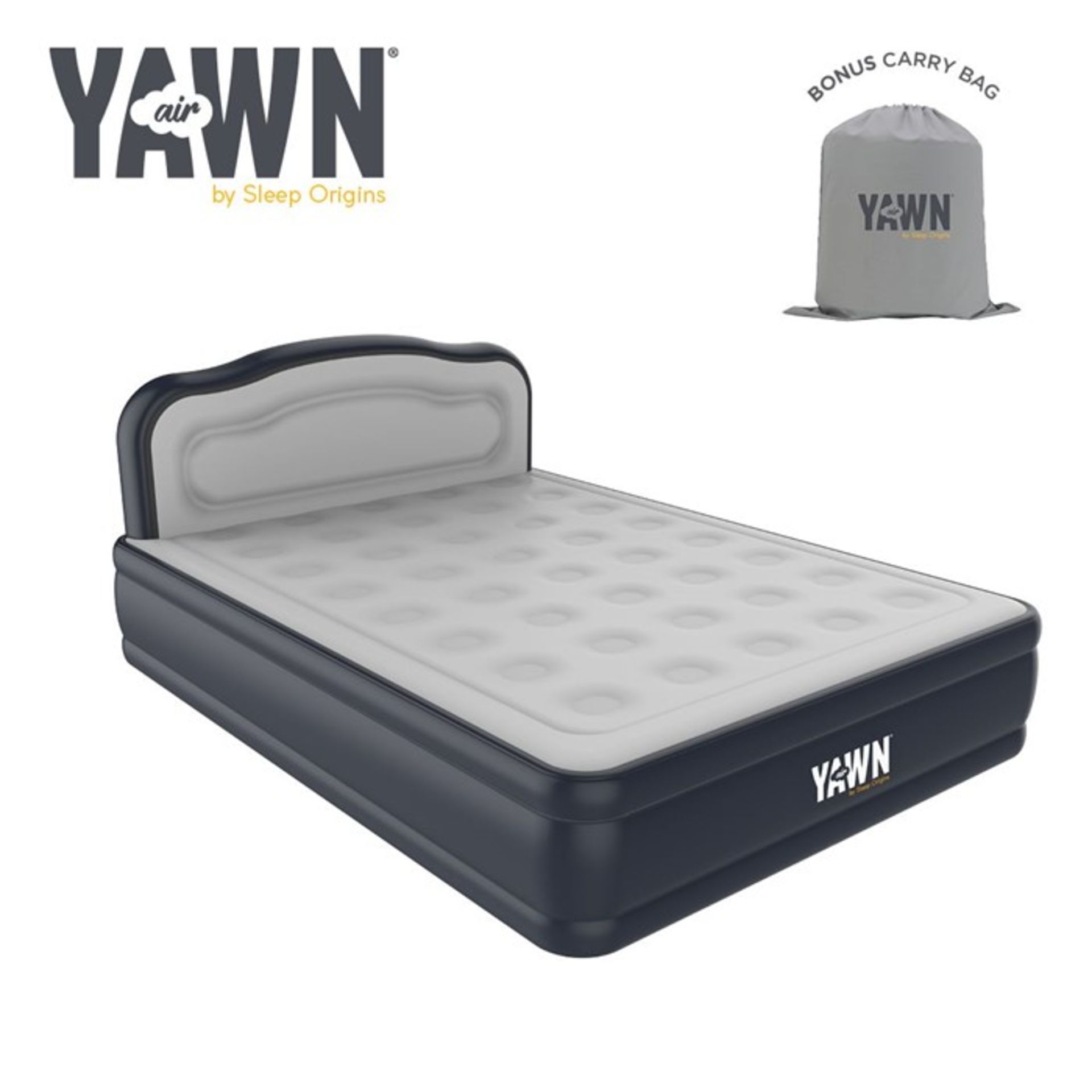 1x Pallet of Yawn Air Beds - various sizes - Single / Double / King Size - rrp £69.99 each  appx