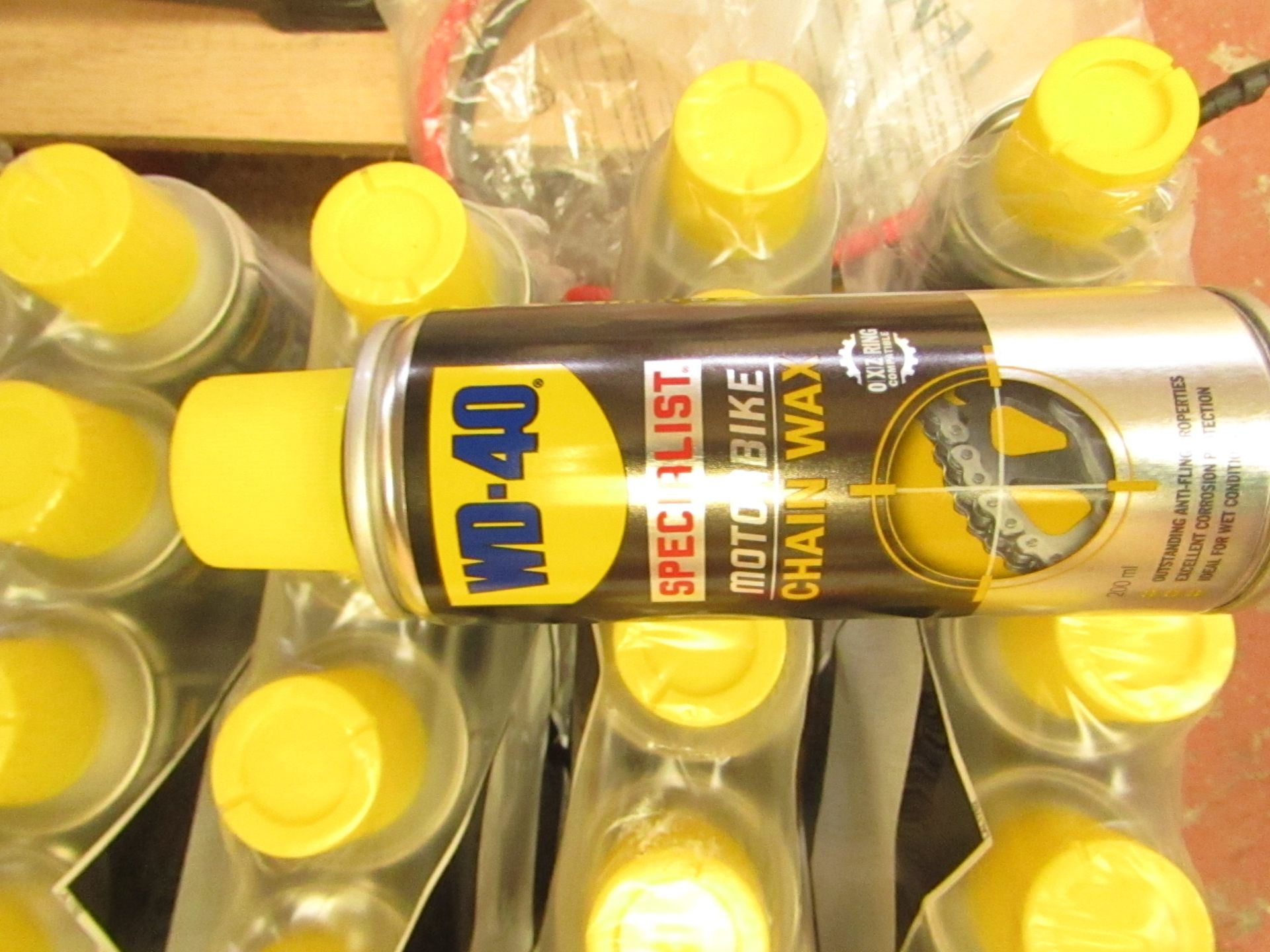 6 x WD-40 200ml Specialist Motorbike Chain Wax new