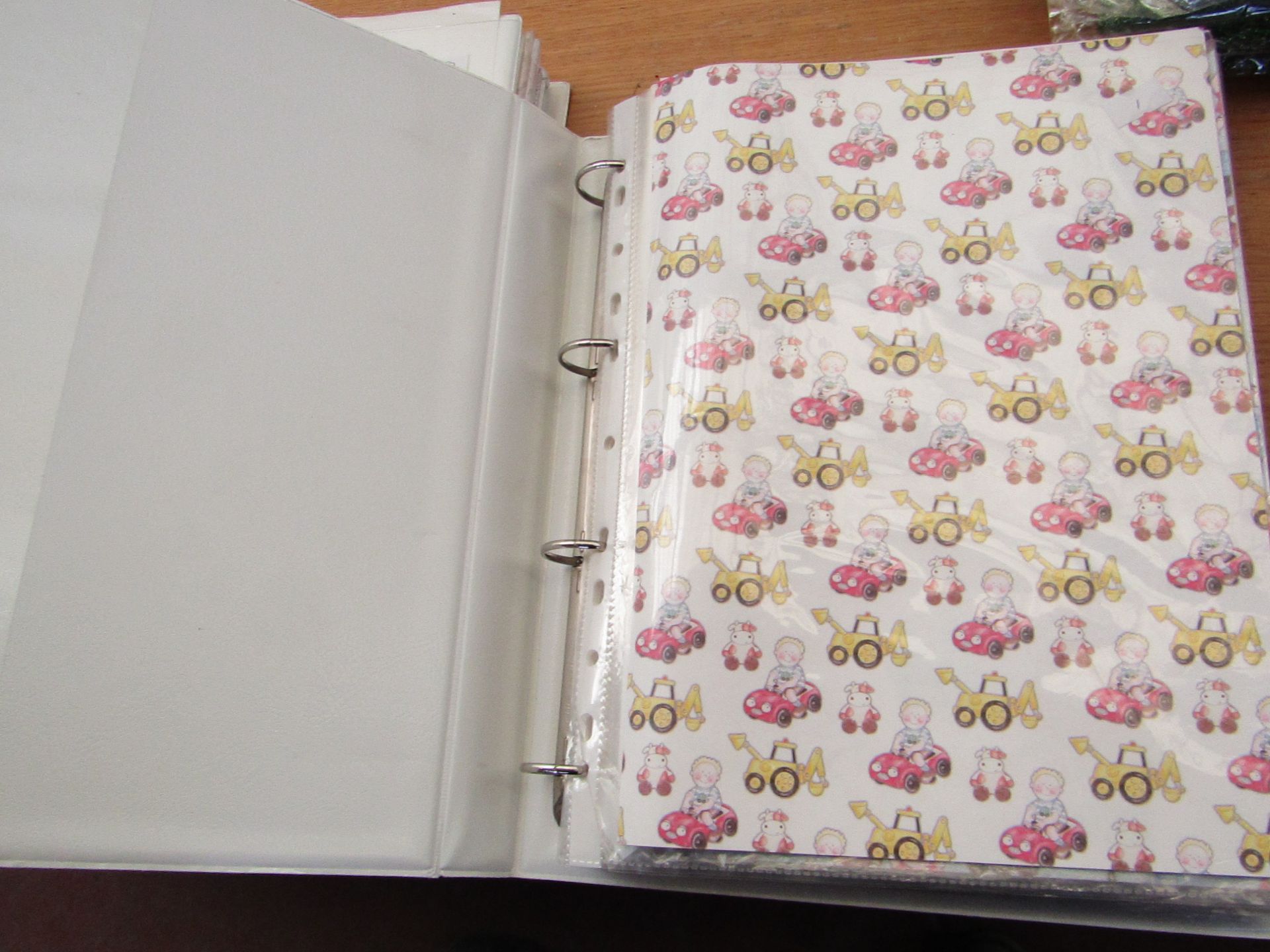 Folder containing approx 253 Paper Nation 3D Decoupage Papers & Tea Bag Papers various designs new