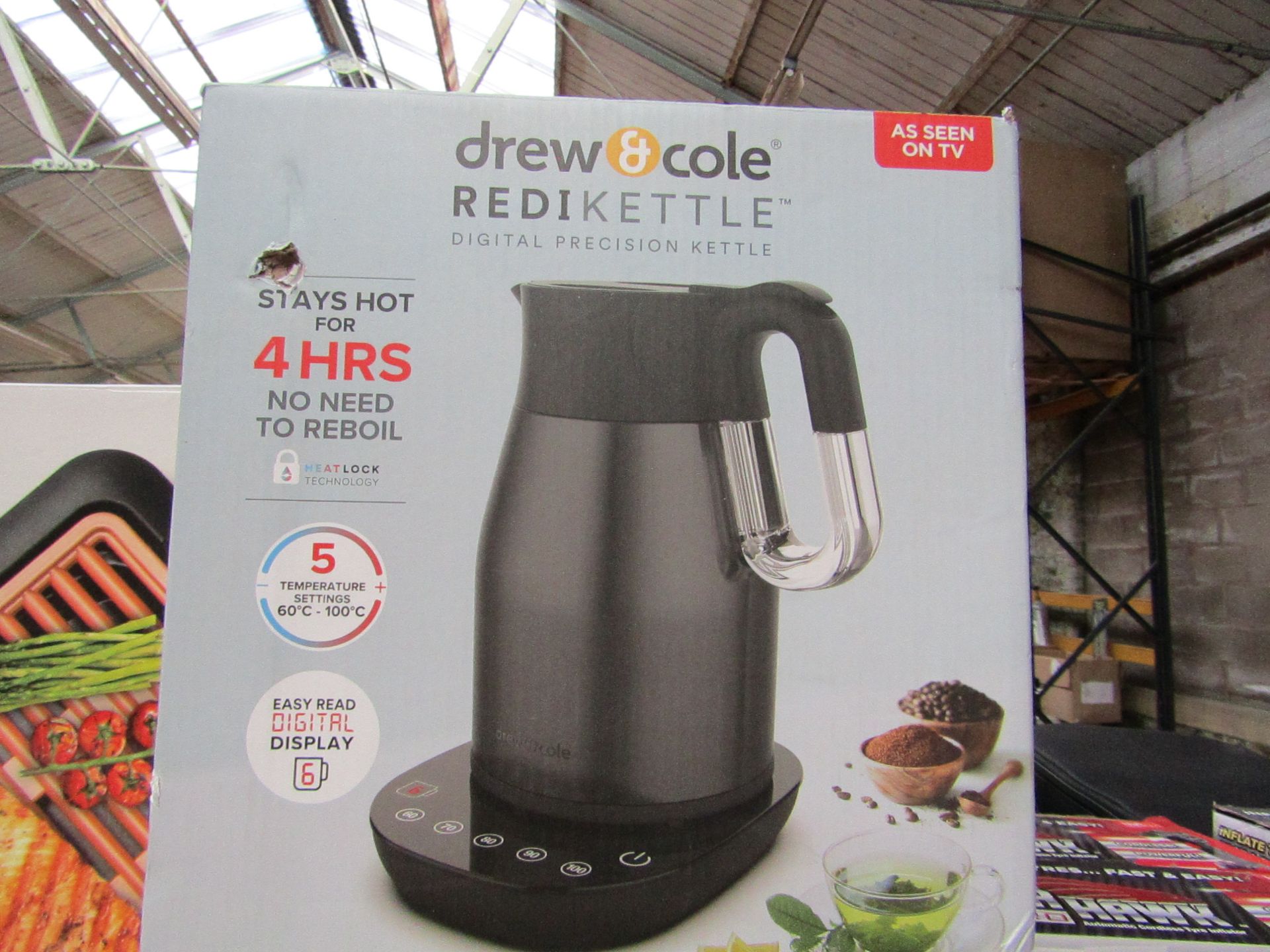 | 1X | DREW & COLE REDI KETTLE 1.7L | REFURBISHED AND BOXED | NO ONLINE RE-SALE | SKU C5060541513587