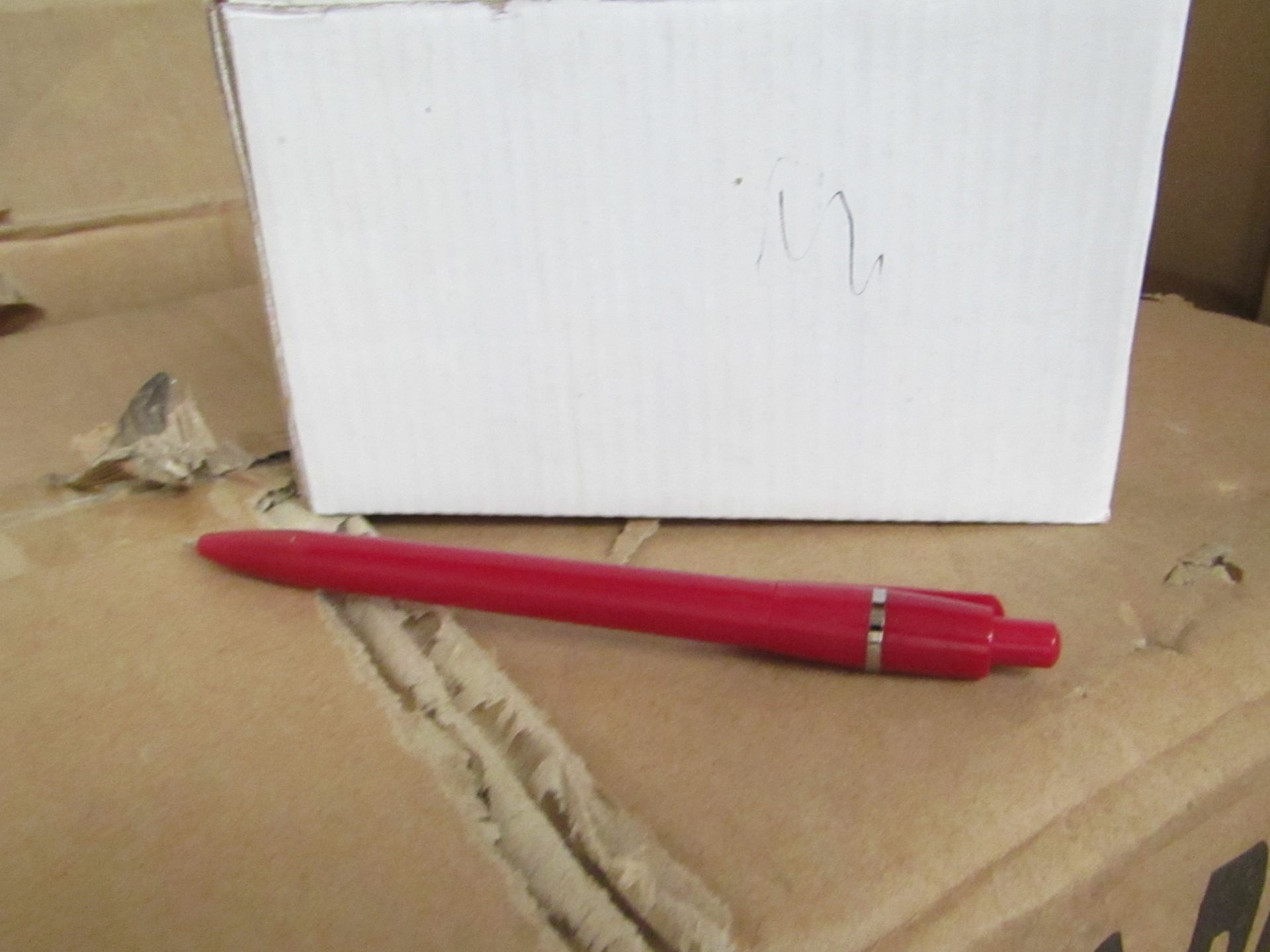 Box of 50x Black ink Ball point Pens, unused