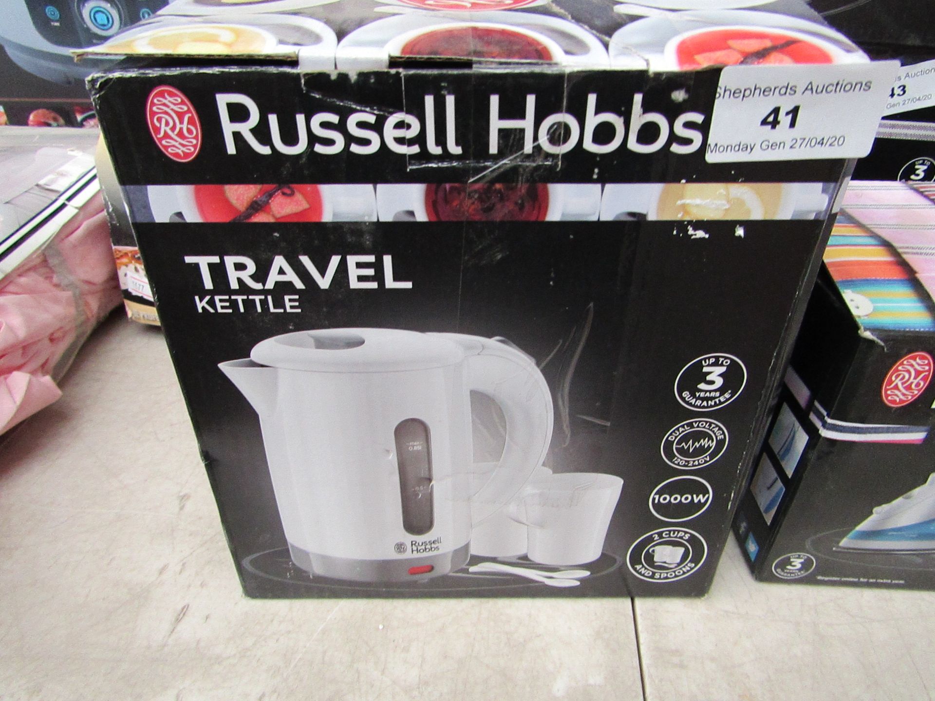 Russell Hobbs travel kettle - Boxed & Unchecked.