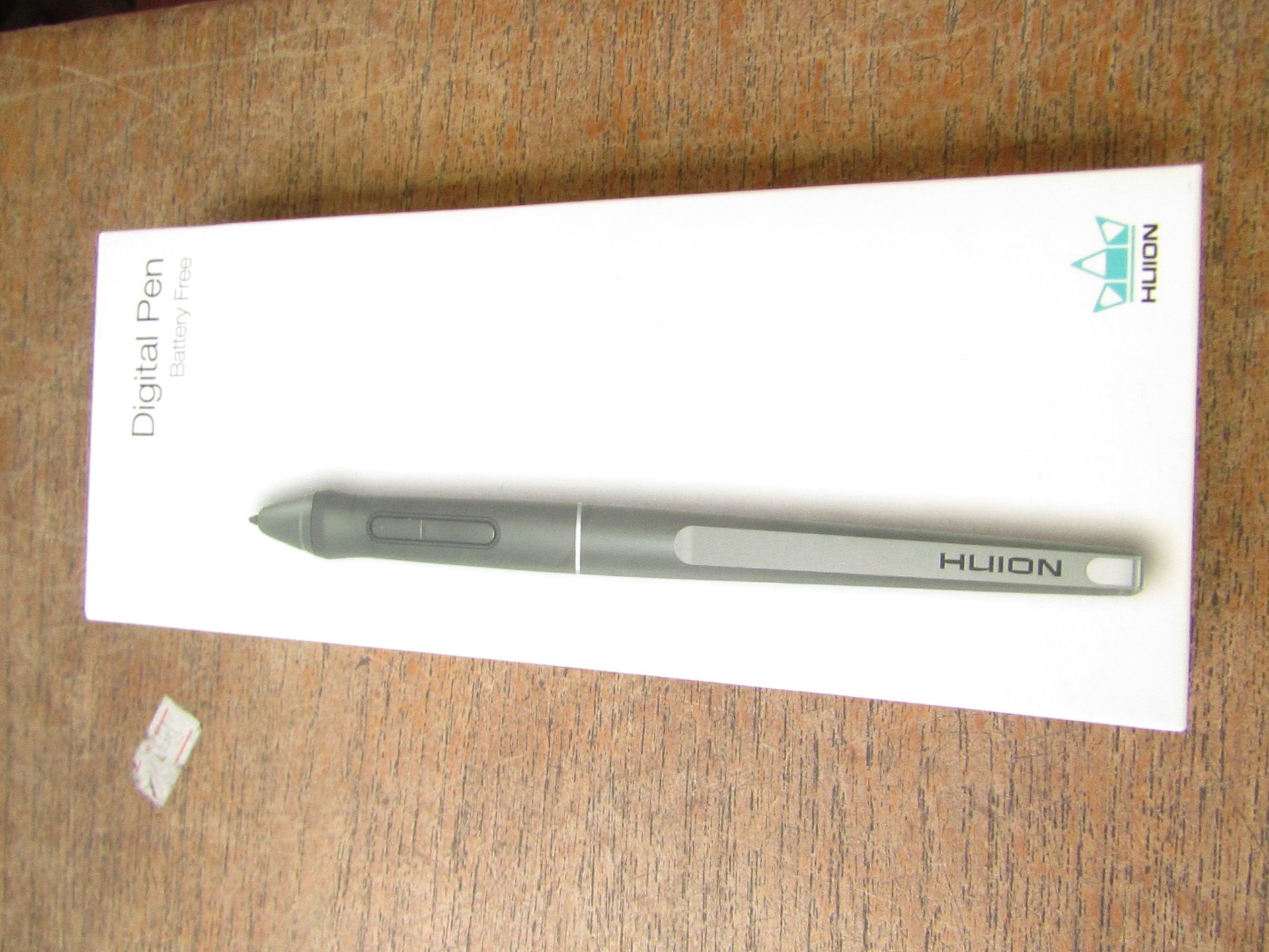 HUION - Digital Pen - Battery Free - Untested & Boxed.