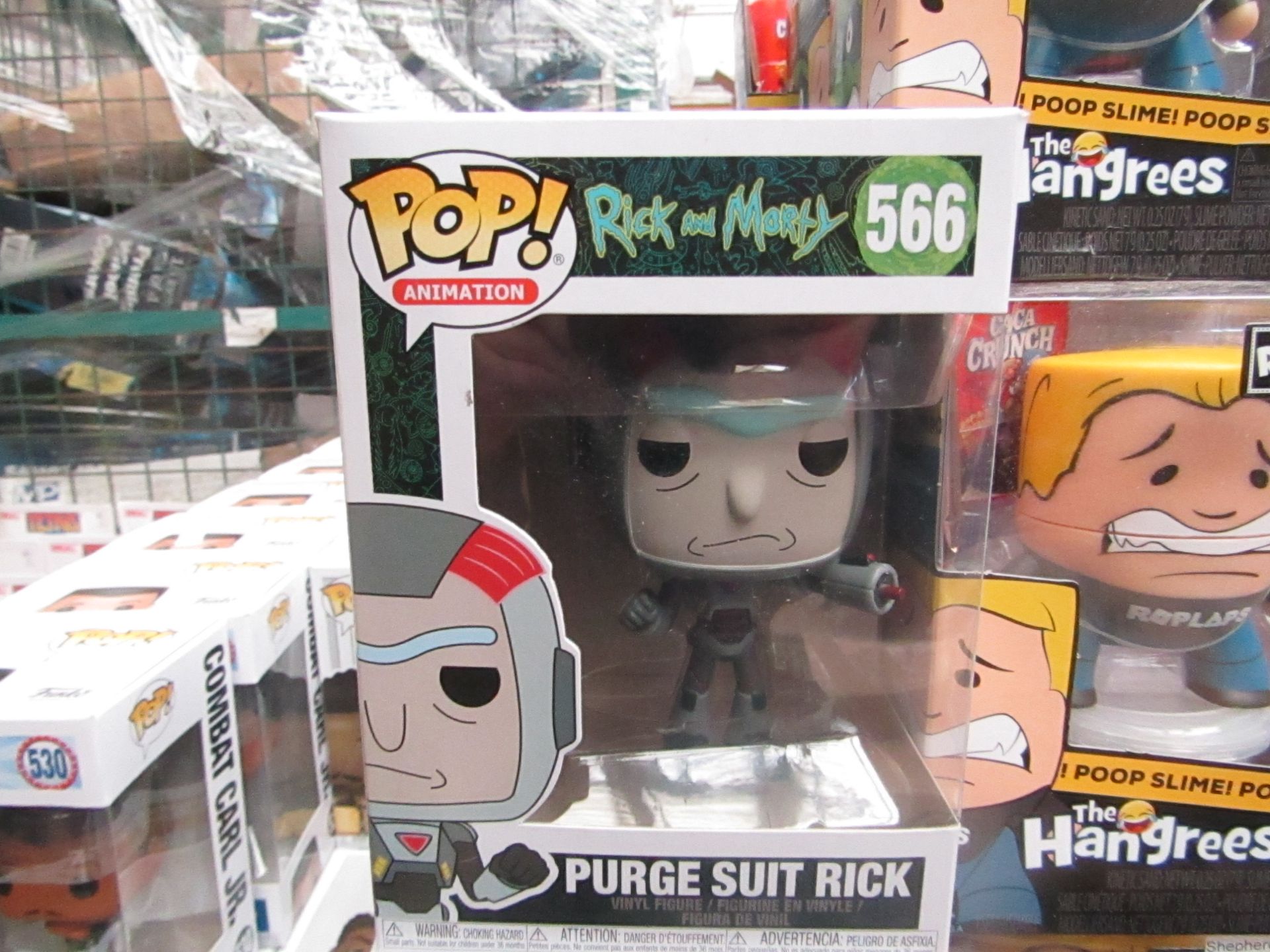 POP! - Rick and Morty - Purge Suit Rick - Vinyl Figure - Collectable. New & Packaged.