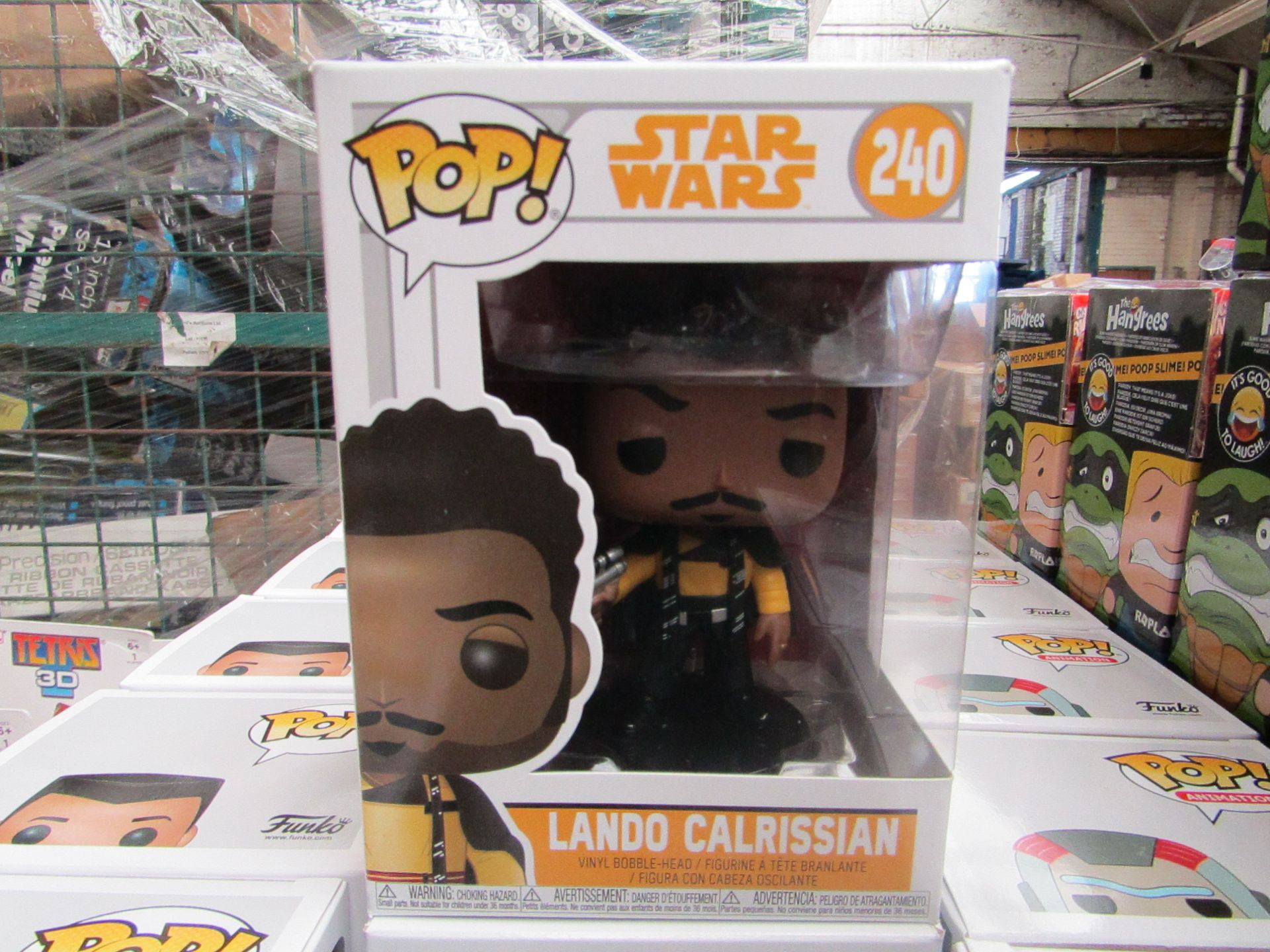 POP! - StarWars - Lando Calrissian - Vinyl Figure - Collectable. New & Packaged.