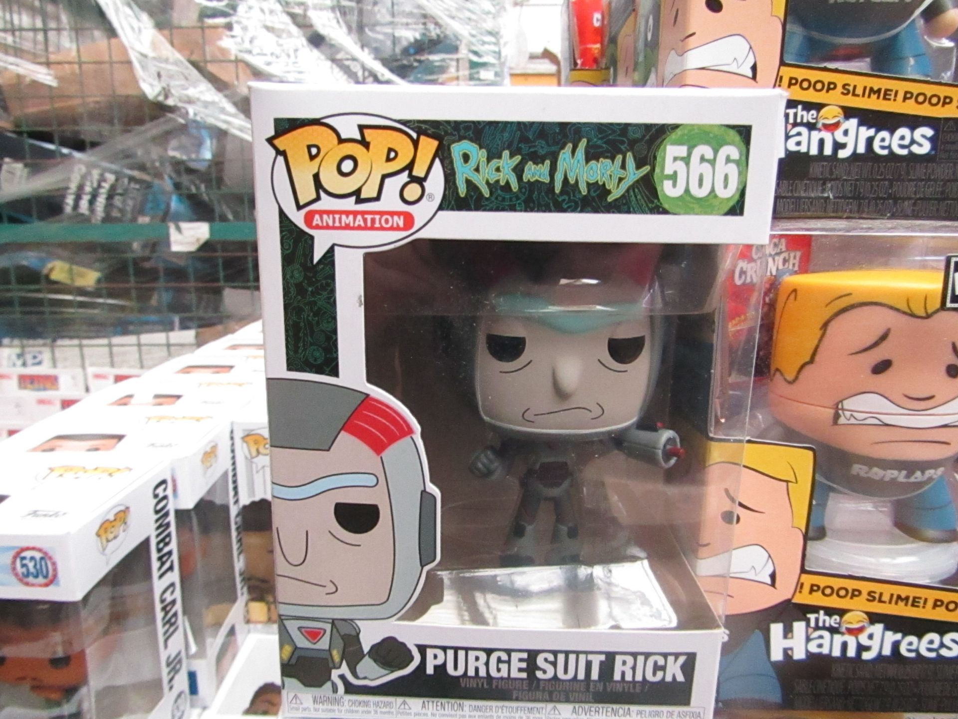 POP! - Rick and Morty - Purge Suit Rick - Vinyl Figure - Collectable. New & Packaged.