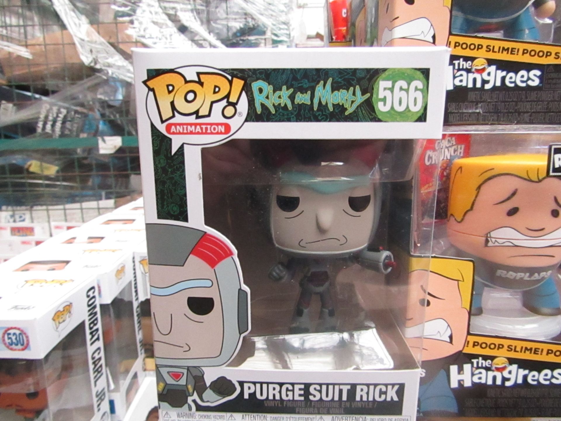 POP! - Rick and Morty - Purge Suit Rick - Vinyl Figure - Collectable. New & Packaged.