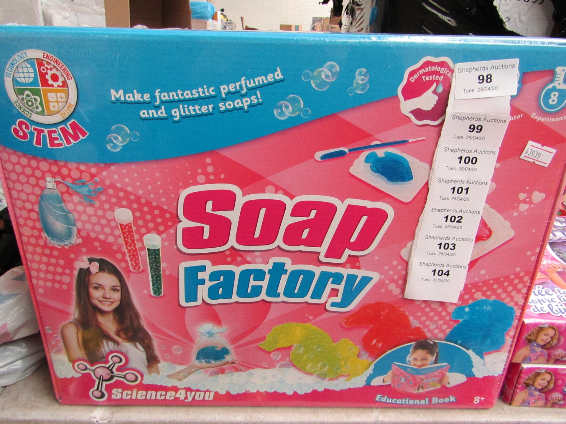 Science4You - Soup Factory Set - Includes Educational Book - New & Boxed.