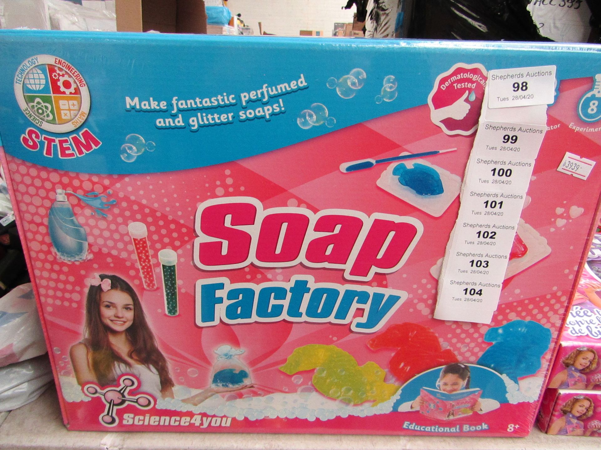 Science4You - Soup Factory Set - Includes Educational Book - New & Boxed.