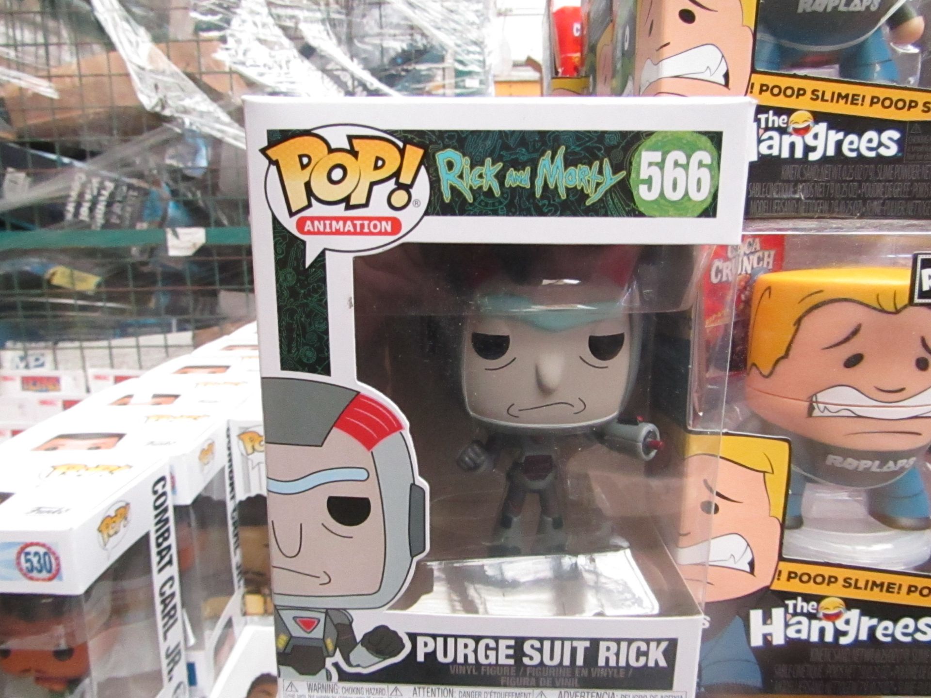 POP! - Rick and Morty - Purge Suit Rick - Vinyl Figure - Collectable. New & Packaged.