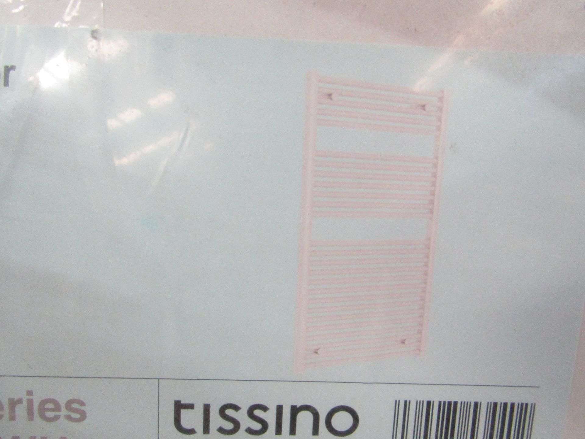 Tissino Hugo 1652x 400 white towel radiator new and boxed