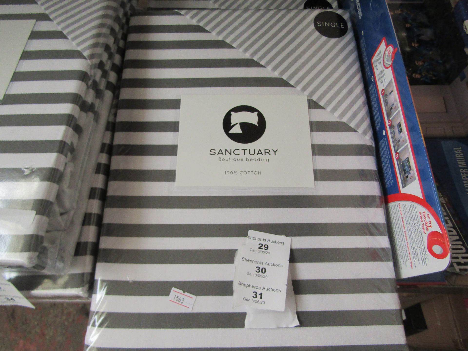 Sanctuary Harper Mono Single Duvet Set. New & Packaged