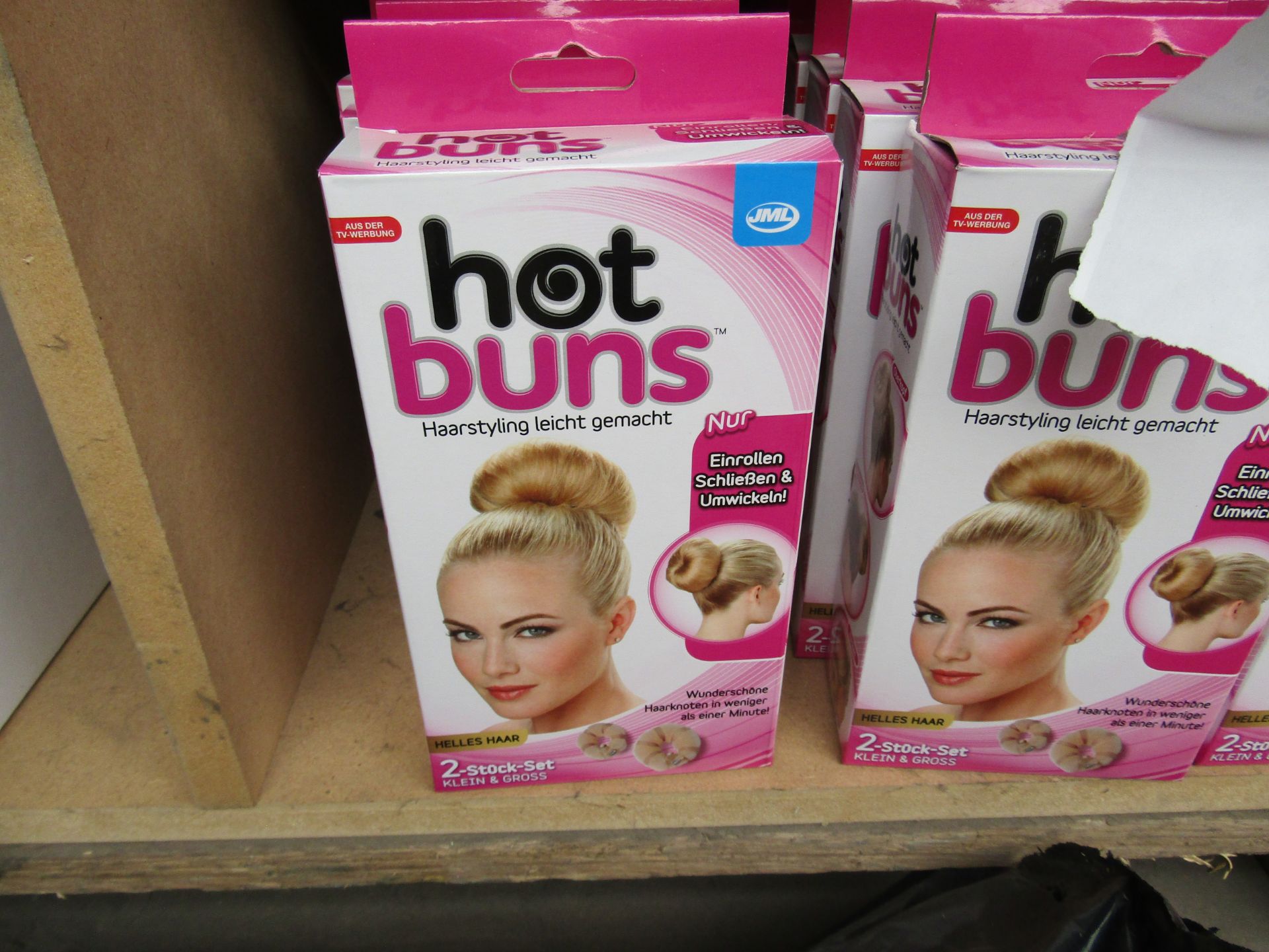 5 x Hot Buns Sets for Blonde Hair. New & Packaged. RRP £9.99 each