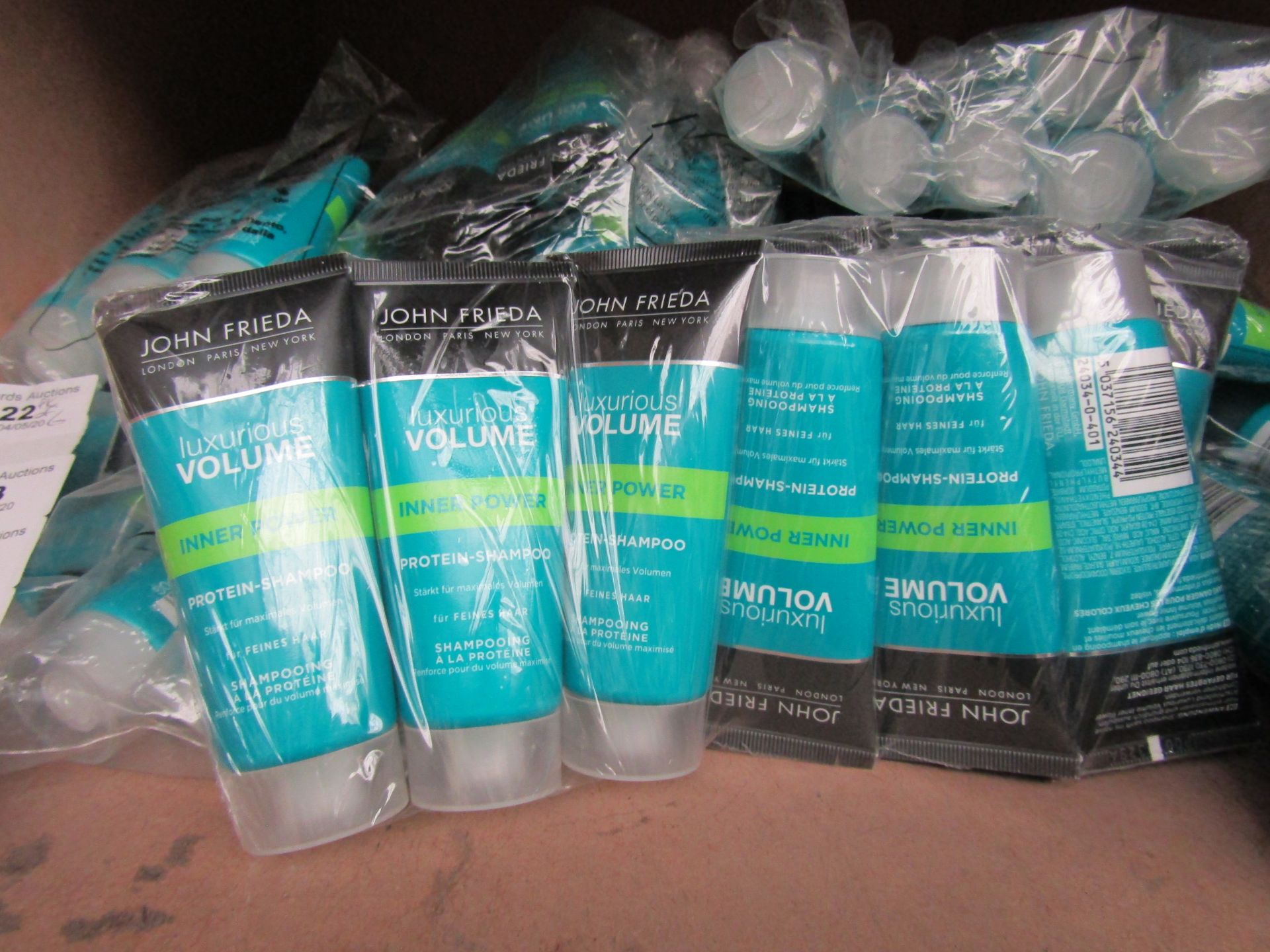 Pack of 6 John Frieda - Luxurious Volume (Protein Shampoo) 50ml - New & Packaged.