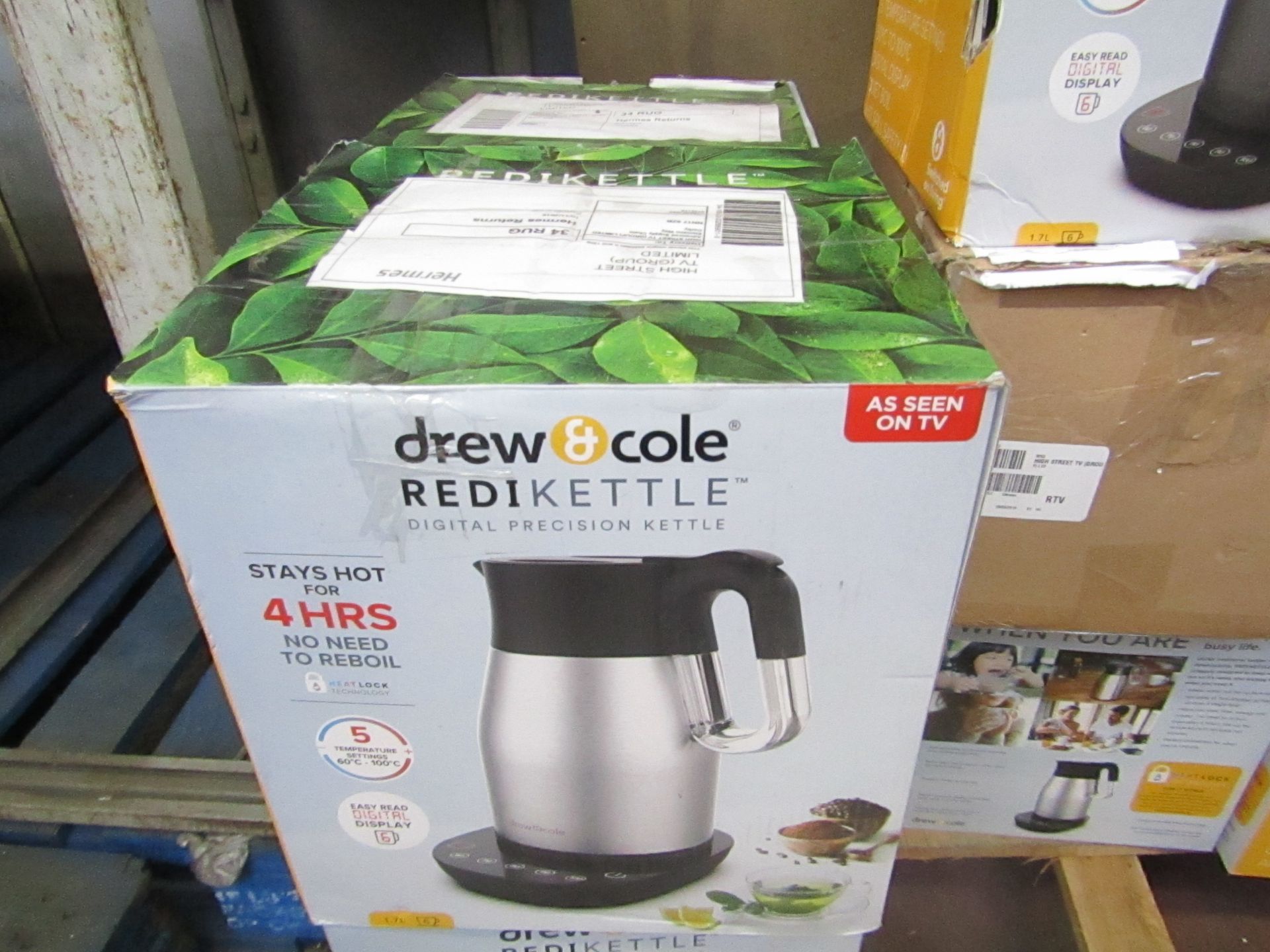 | X | DREW AND COLE REDIKETTLE 1.7L | UNCHECKED AND BOXED | NO ONLINE RE-SALE | SKU C5060541513594 |