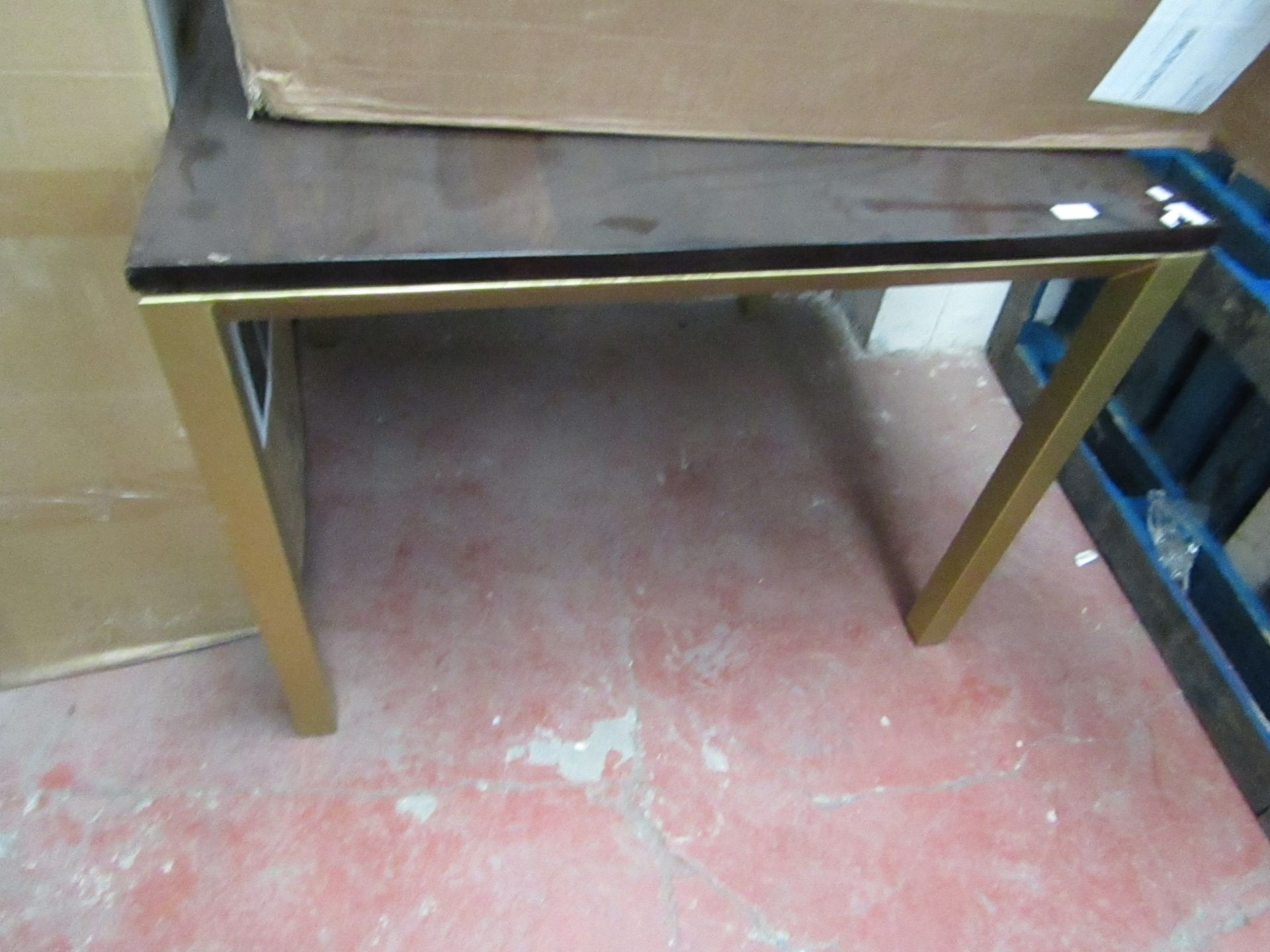 | 1x | SWOON AVEEN DINING TABLE IN WALNUT, NEEDS TIGHTENING UP | NO BOX | SKU - | RRP £499 |