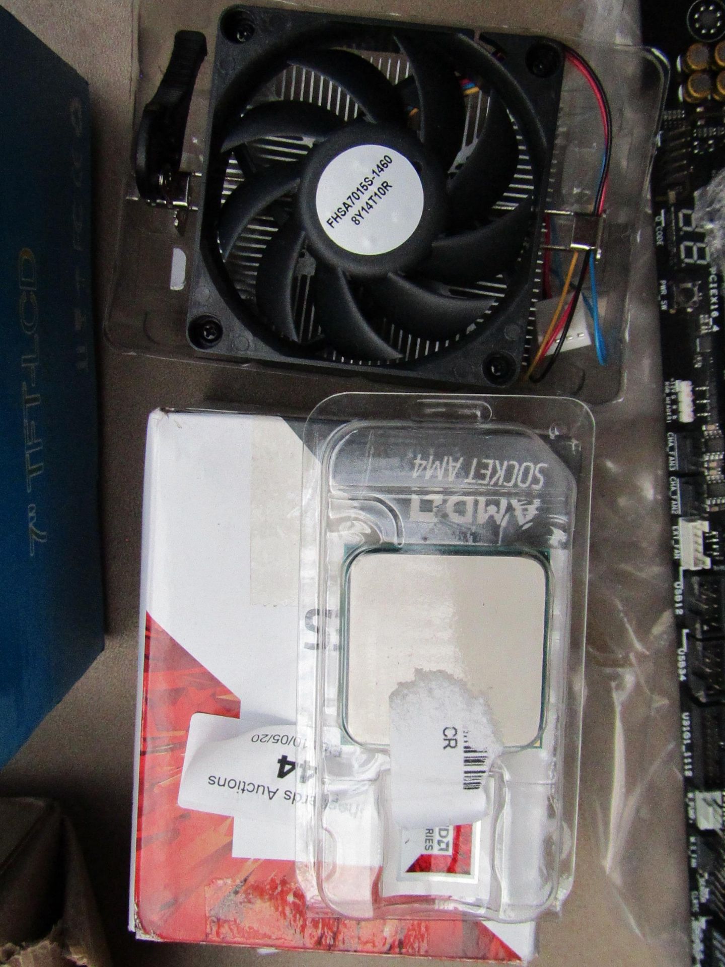 AMD A-Series processor socket AM4, untested and boxed.