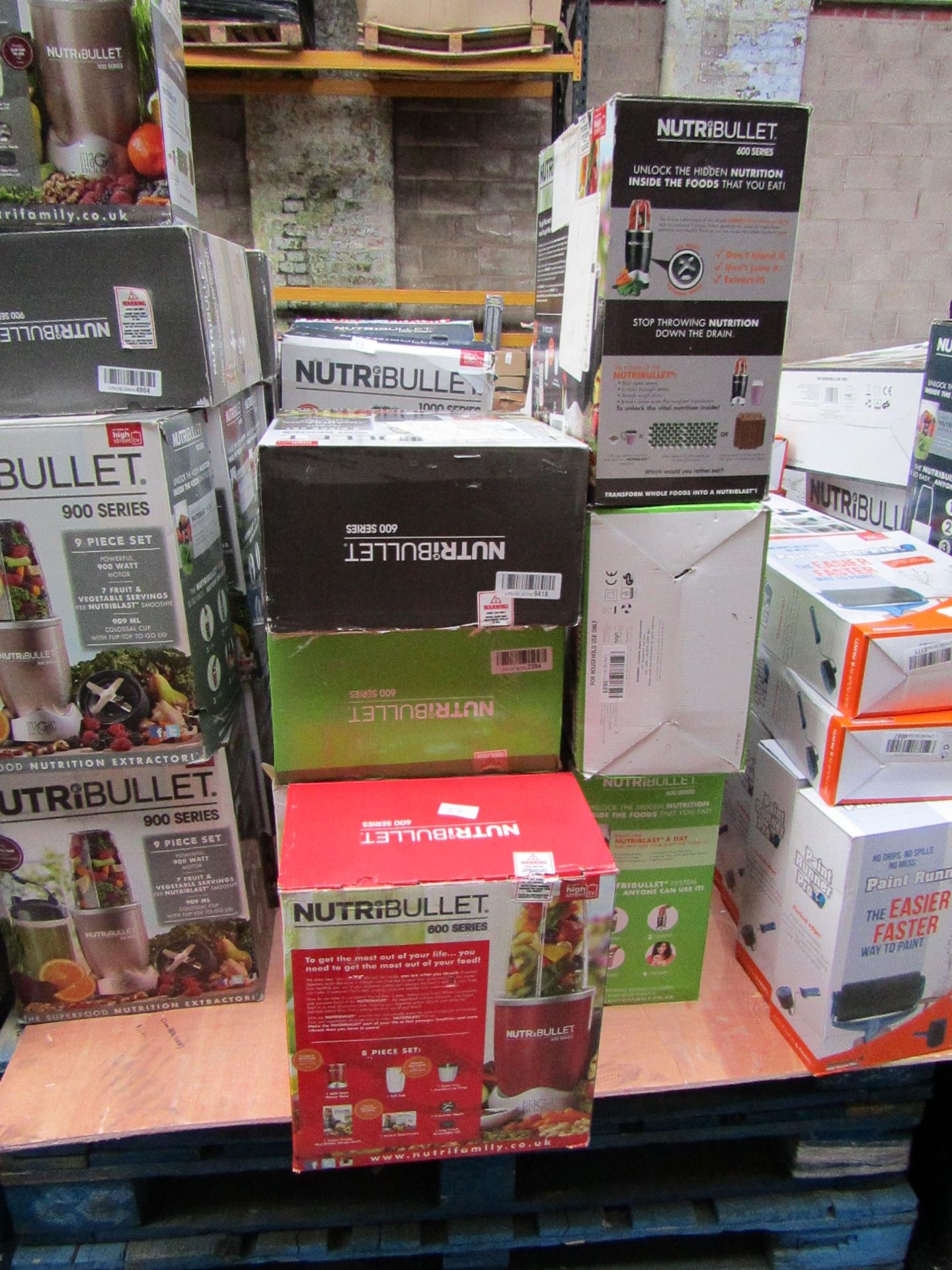 | 7X | NUTRI BULLET 600 SERIES, VARIOUS COLOURS | UNCHECKED AND BOXED | NO ONLINE RESALE | RRP £59.