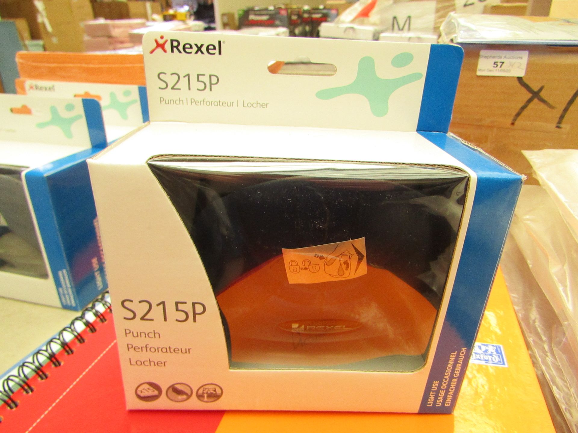 2 x Rexel S215P Punch. New & Boxed