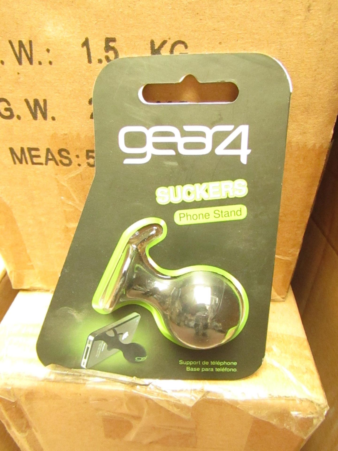 10 x Gear 4 Phone Stand Suckers. New & Boxed