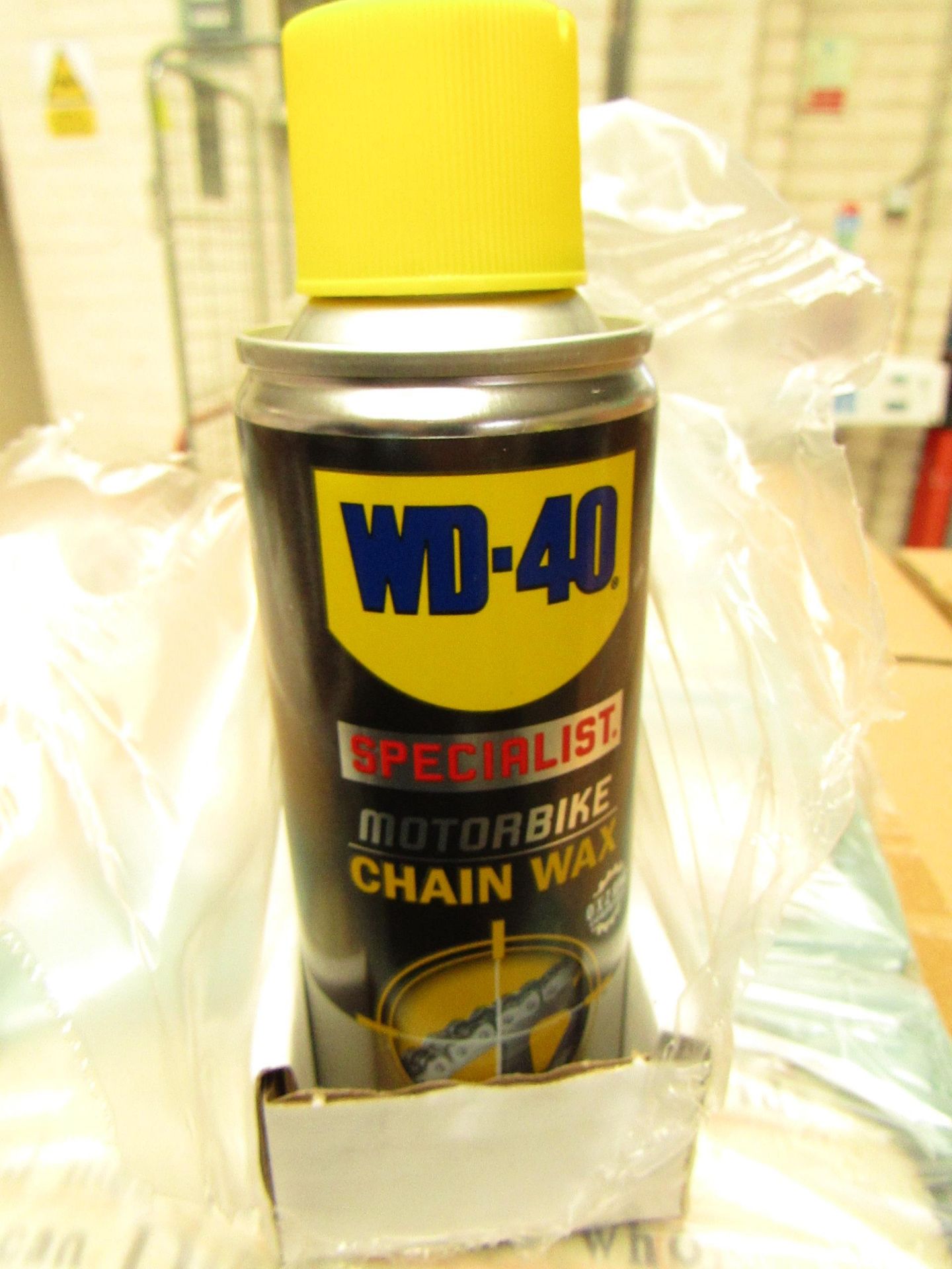 6 x 200ml WD-49 Specalist Motorbike Chain Wax. Unused & Packaged