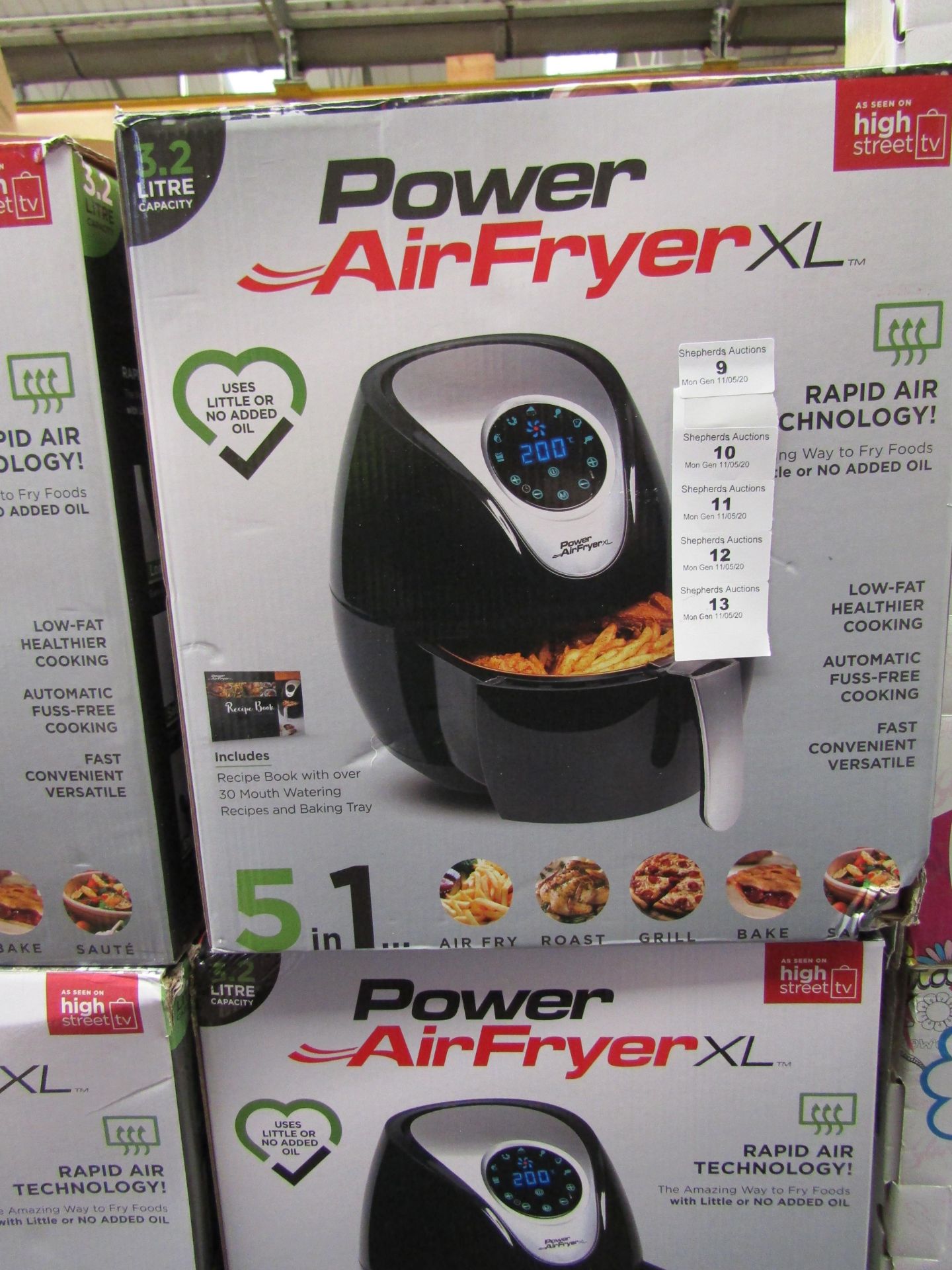 | 1X | POWER AIR FRYER 3.2L | UNCHECKED AND BOXED | NO ONLINE RE-SALE | SKU C5060191469838 | RRP £