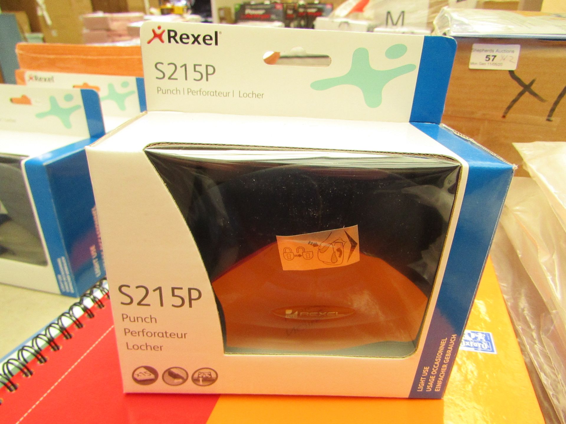 2 x Rexel S215P Punch. New & Boxed