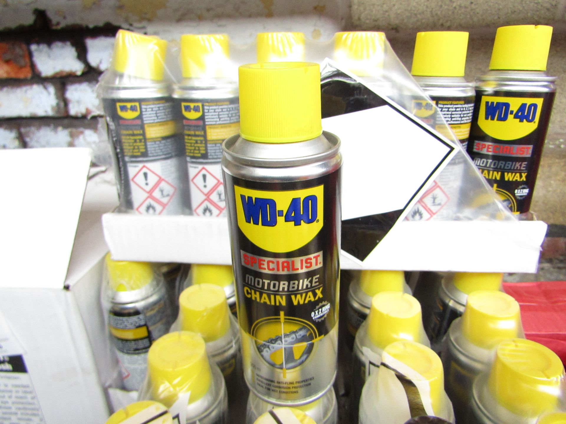 6x 200ml Canisters of WD 40 Motorbike chain wax, new