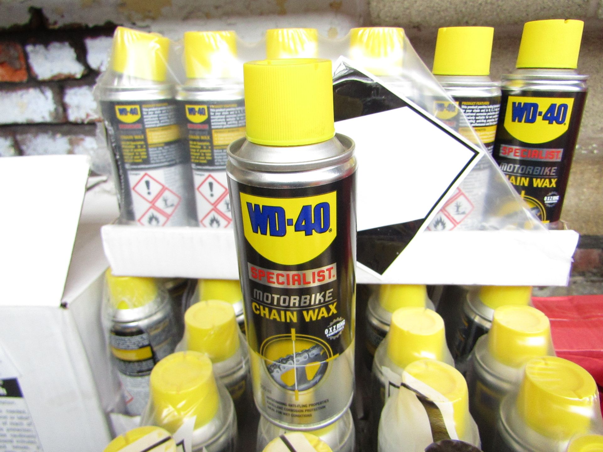 6x 200ml Canisters of WD 40 Motorbike chain wax, new