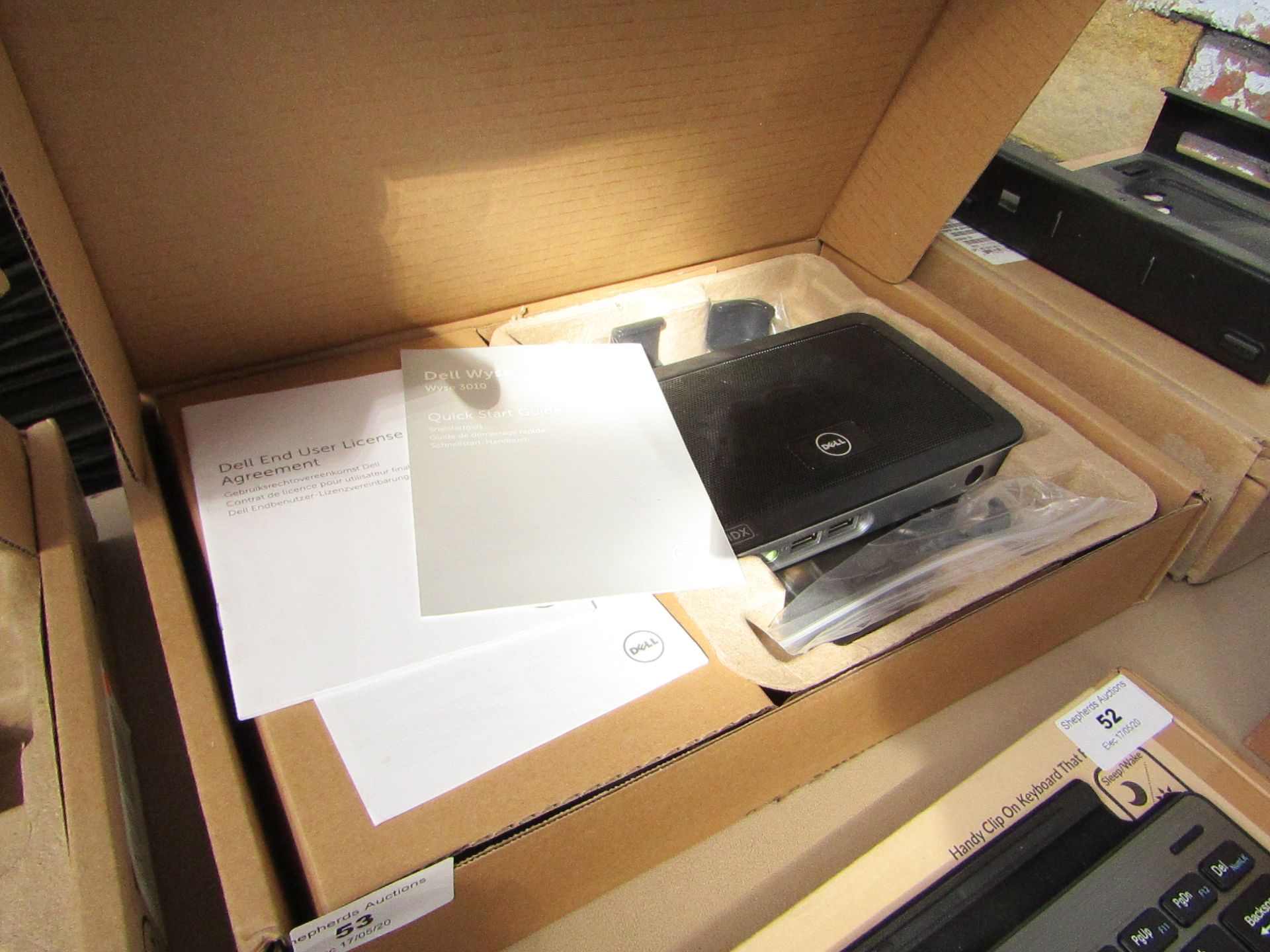 Dell Wyse 3010 thin client, untested and boxed.