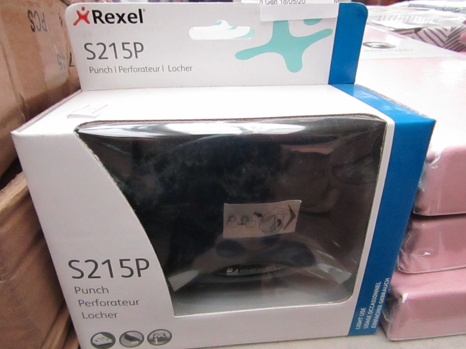 2 x Rexel S215P Hole Punches. New & packaged