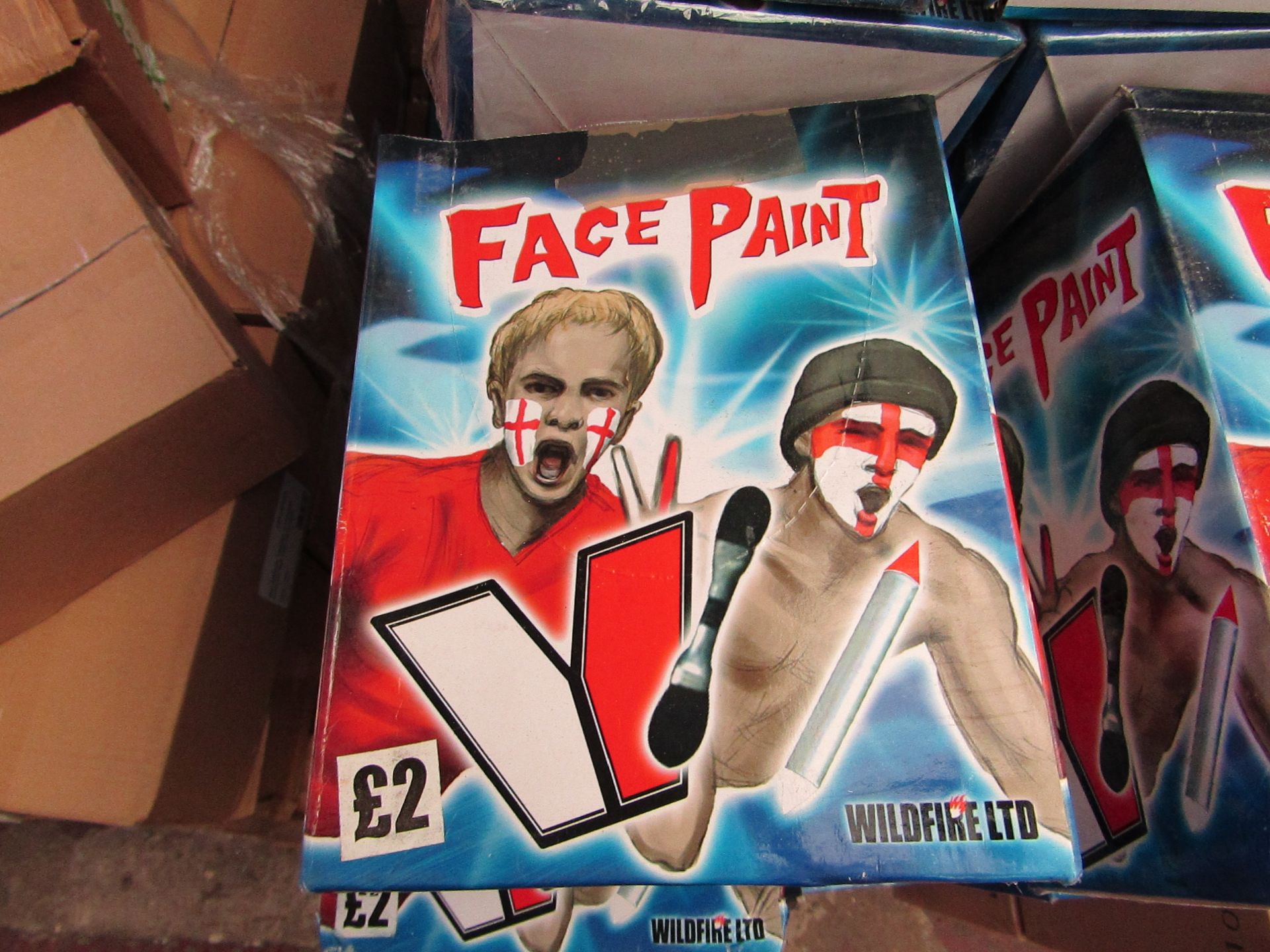 7x Boxes of 12 Face Paints. All unused