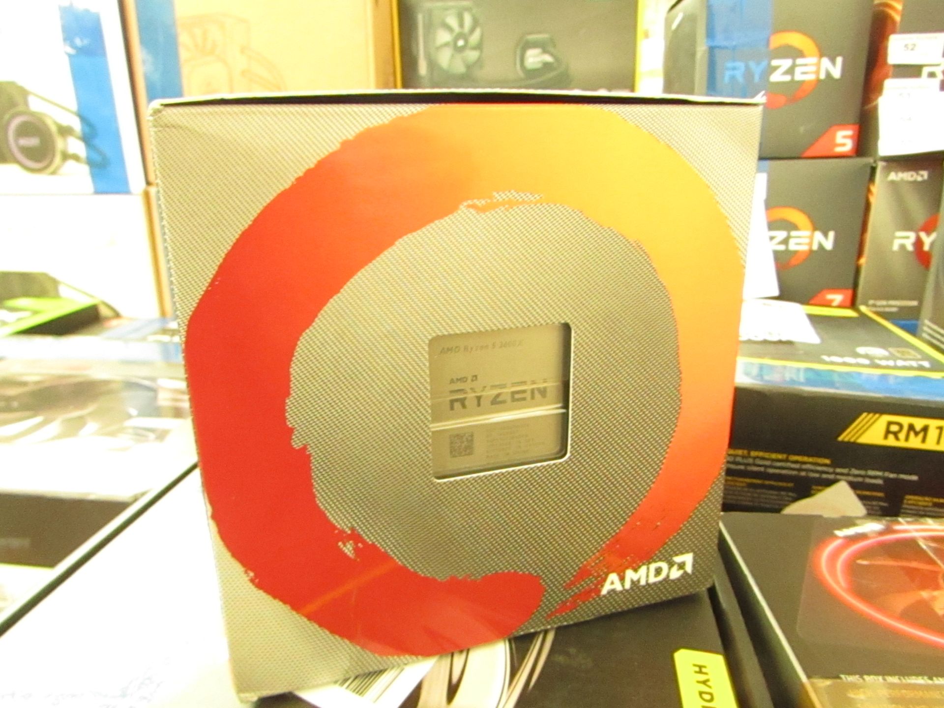 AMD Ryzen 5 3600X 3.8 GHz 6-Core Processor - L3 32 MB/L2 3 MB - Socket AM4, unchecked and boxed. RRP