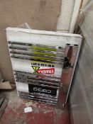 Carisa Gradiant Chrome 500x700 radiator, with box, please read lot 0.