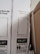 Luxury 8mm 700 side panel ENLSP7, New and boxed. RRP œ137.